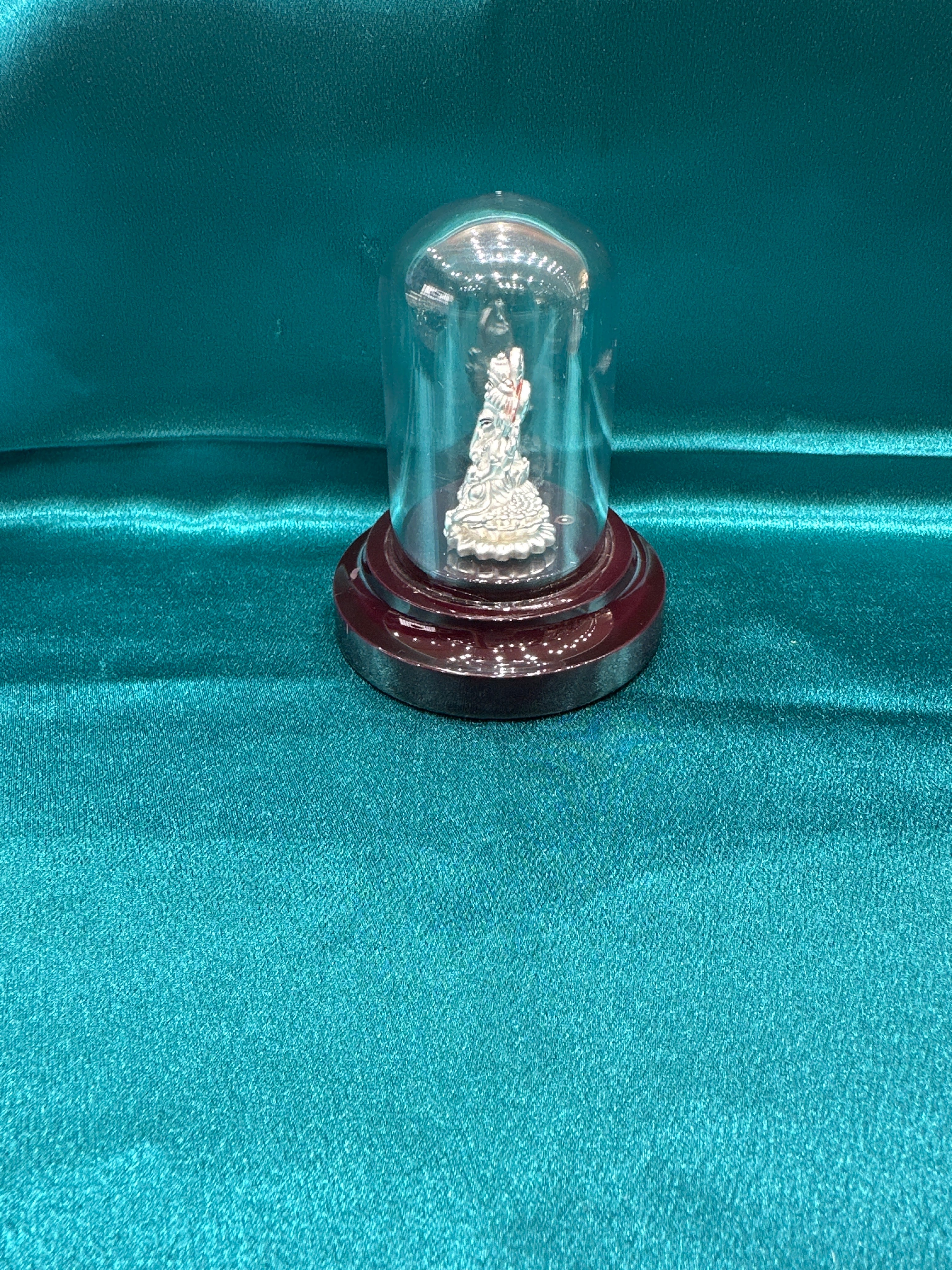 Pure Silver  Ganesh Lakshmi Ji Idol (Murti)