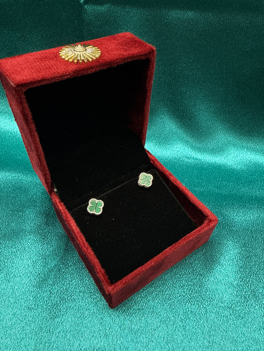 Women’s Fancy Clover Silver Earrings