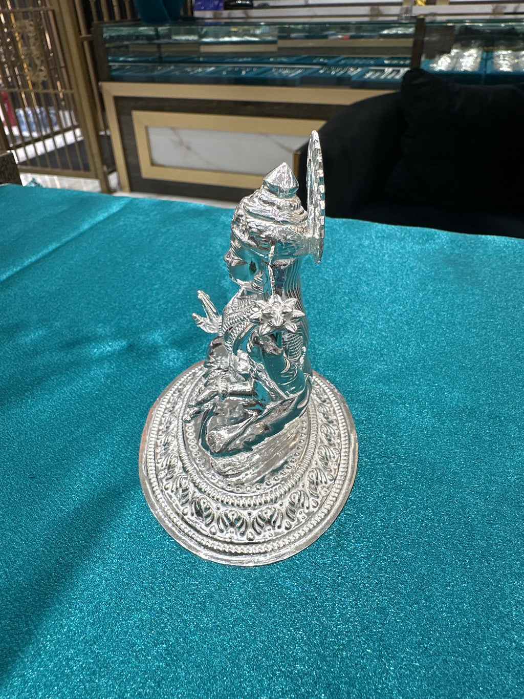 Silver Lakshmi Ji Idol