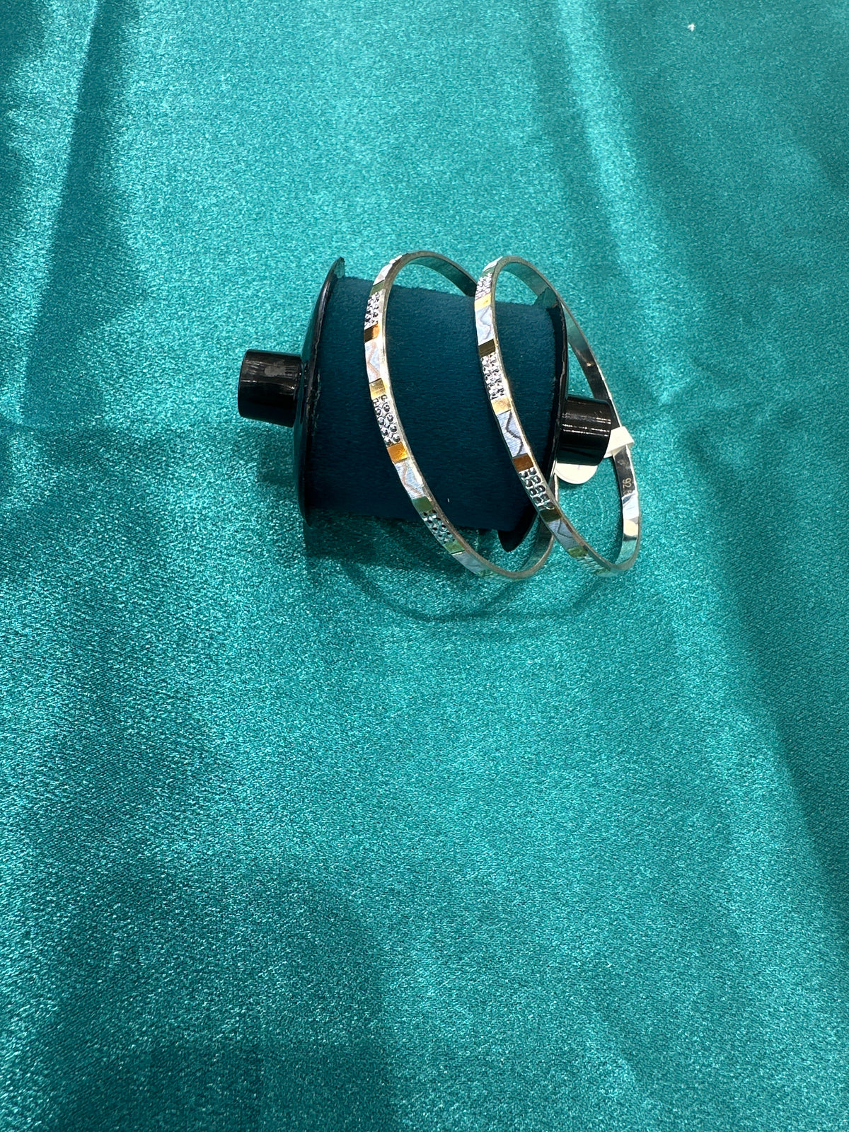 Designer Silver Bangles