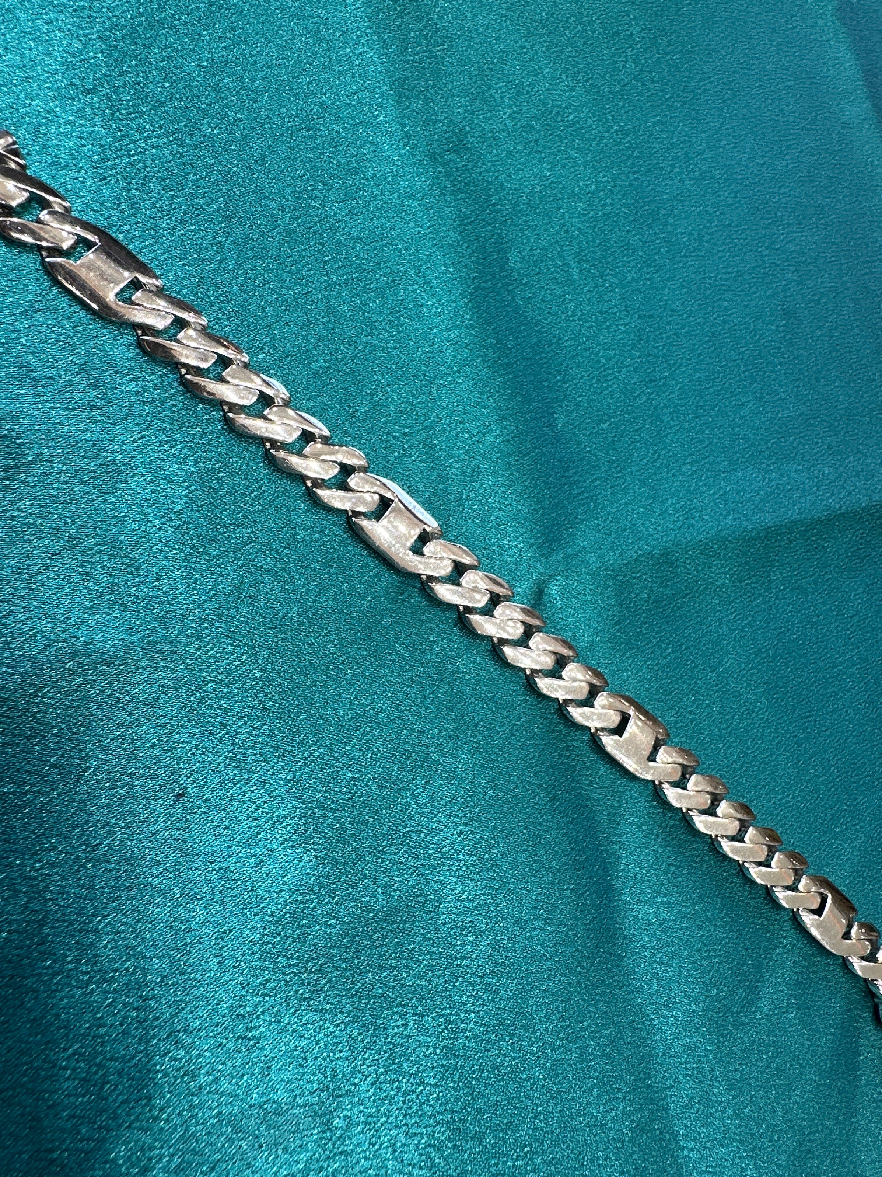 Men’s Designer Silver Bracelet (11mm)