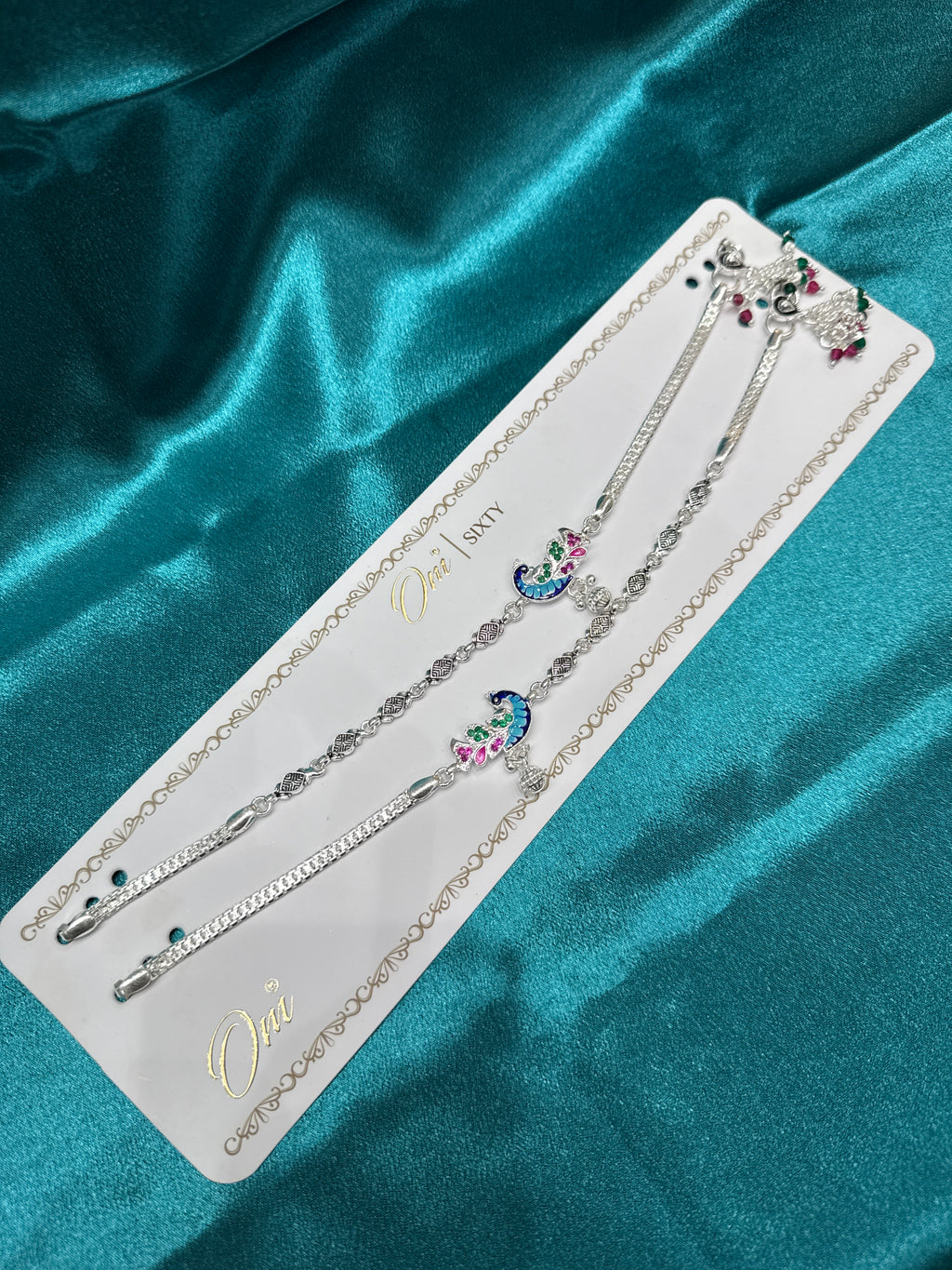 Women’s Fancy/Designer Silver Anklet