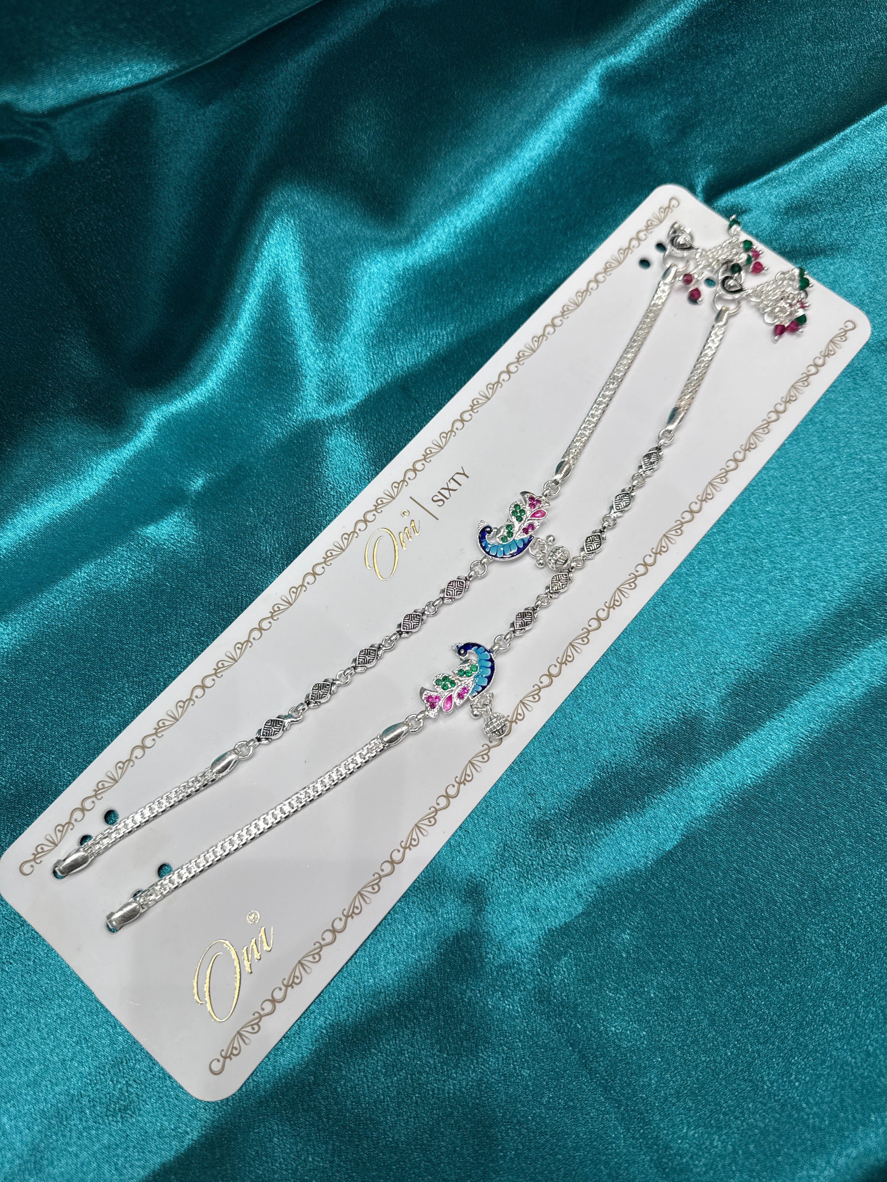 Women’s Fancy/Designer Silver Anklet