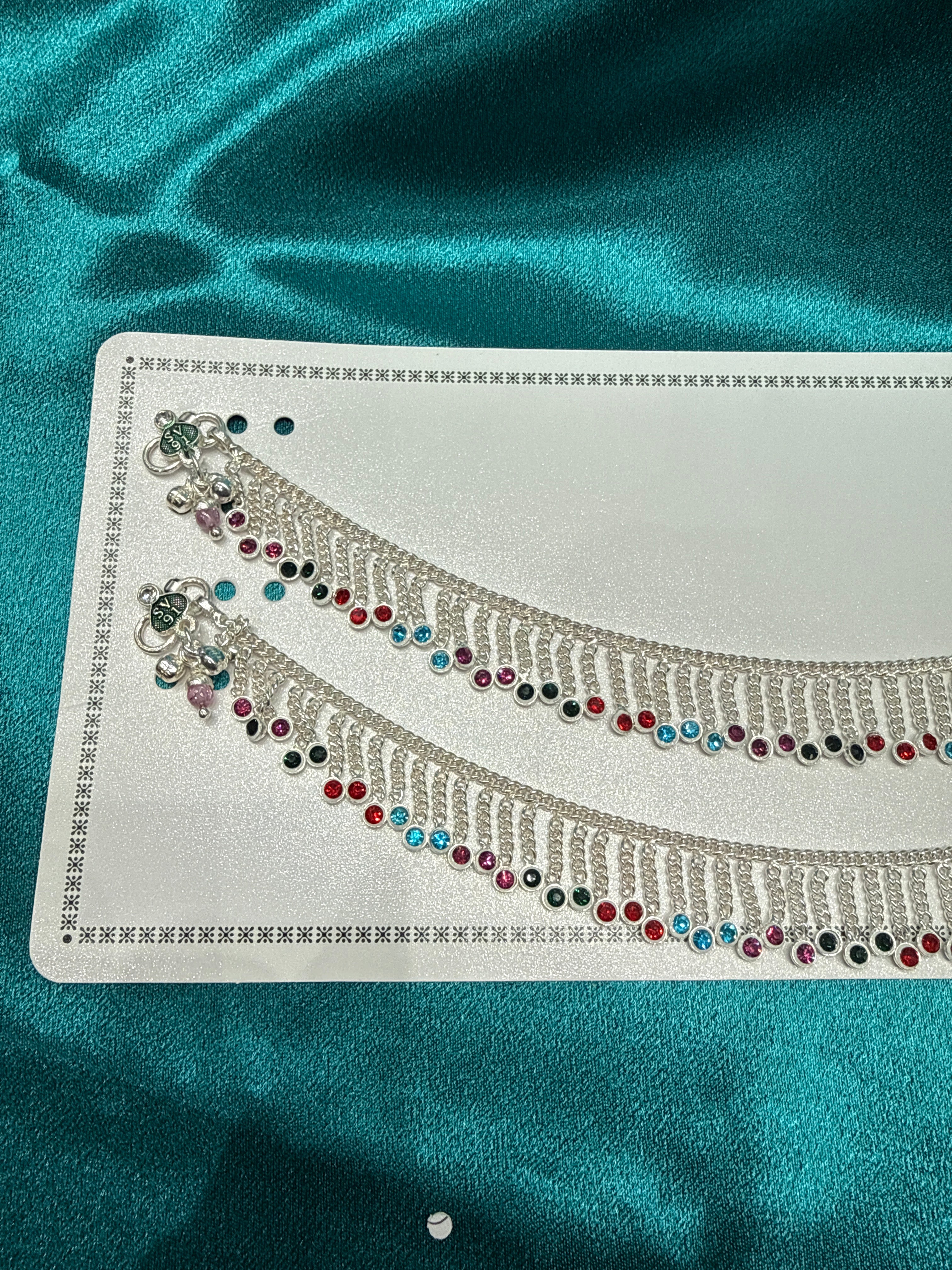 Women’s Fancy/Designer Silver Anklet
