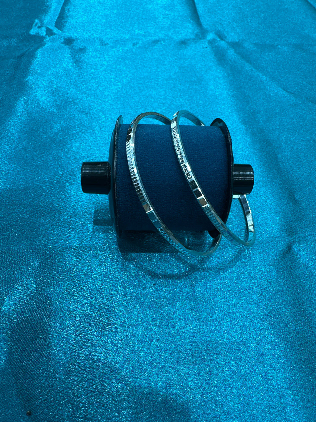 Designer Silver Bangles