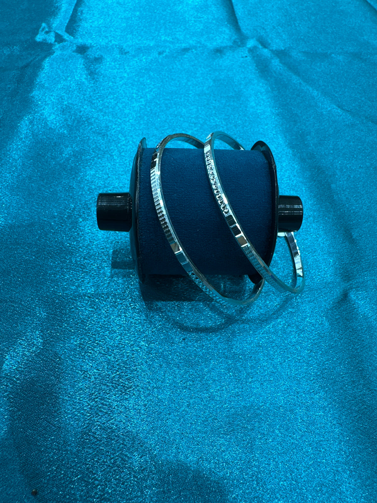 Designer Silver Bangles