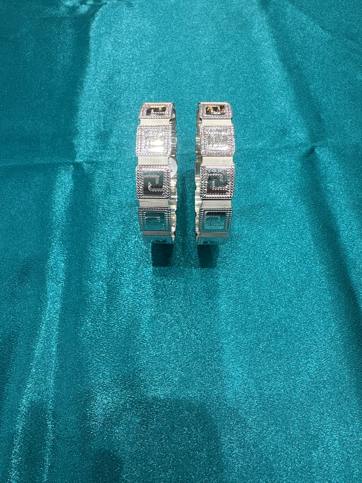 Designer Silver Bangles