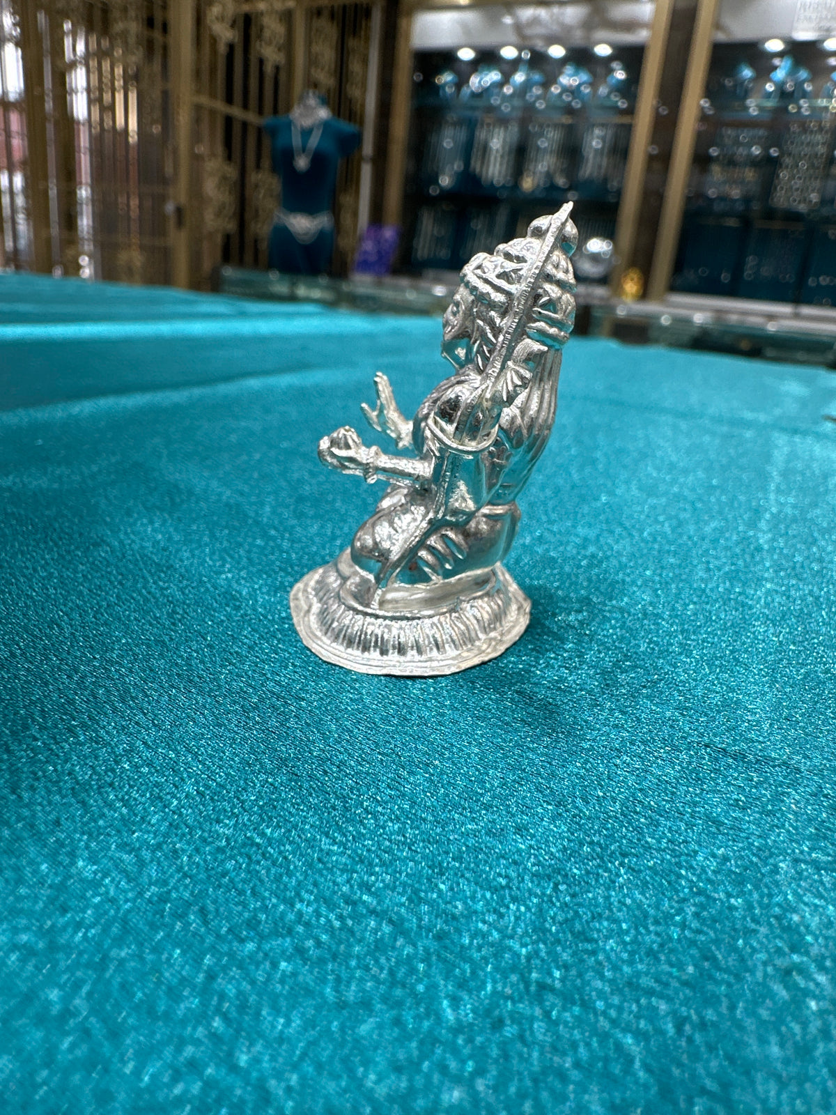 Silver Lakshmi Ji Idol