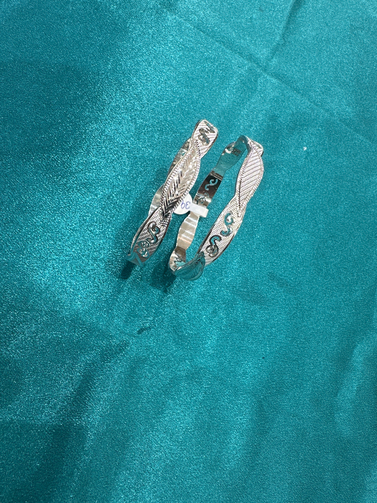 Designer Silver Bangles