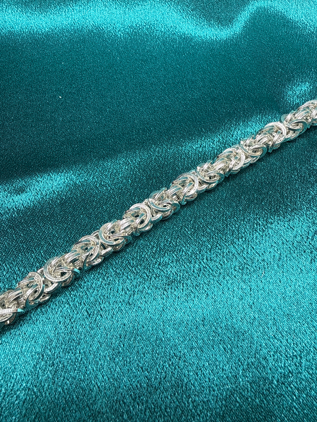 Men’s Designer Silver Bracelet (8mm)