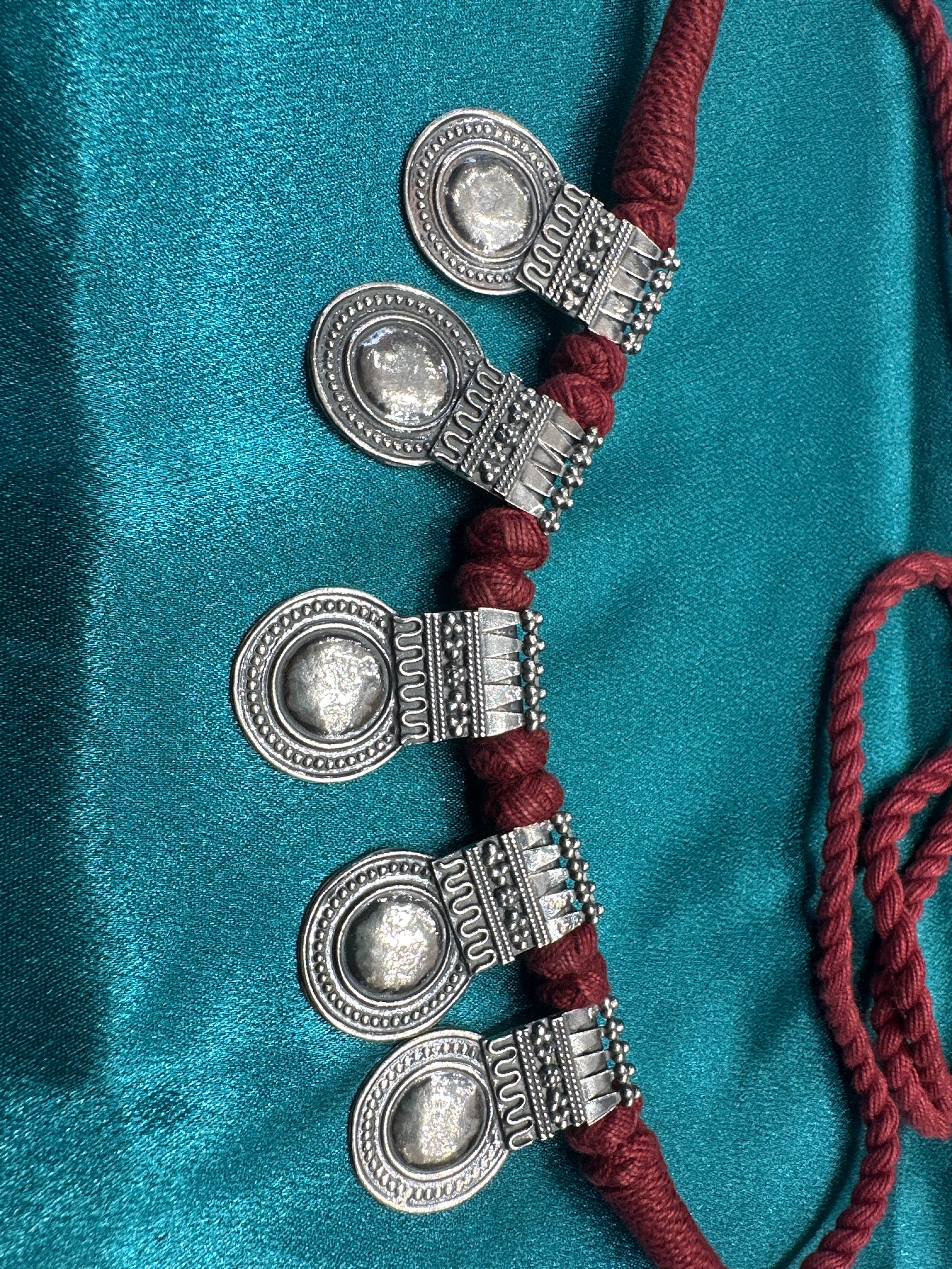 Antique Style Designer Silver necklace