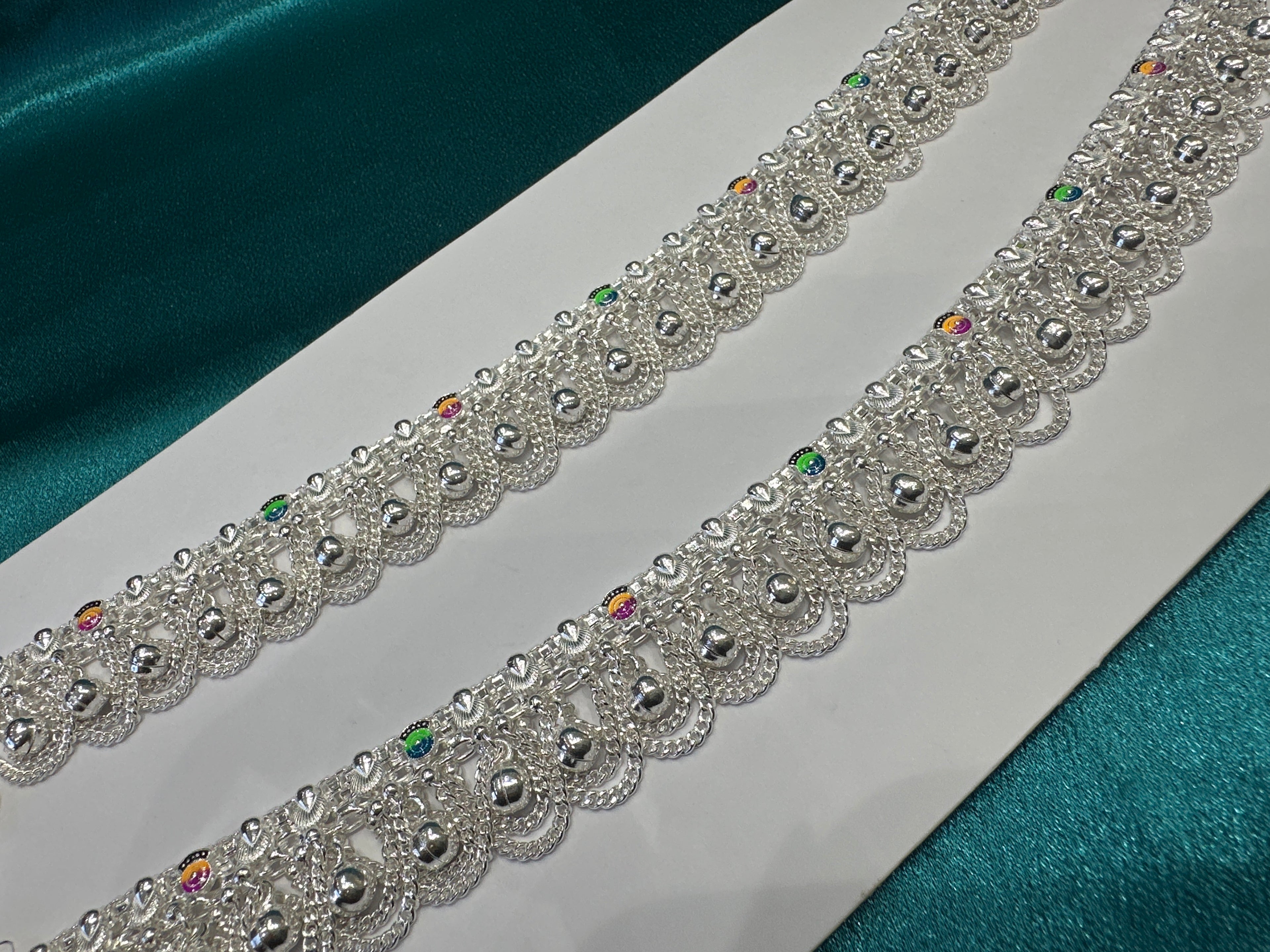 Women’s Fancy/Traditional Silver Anklet