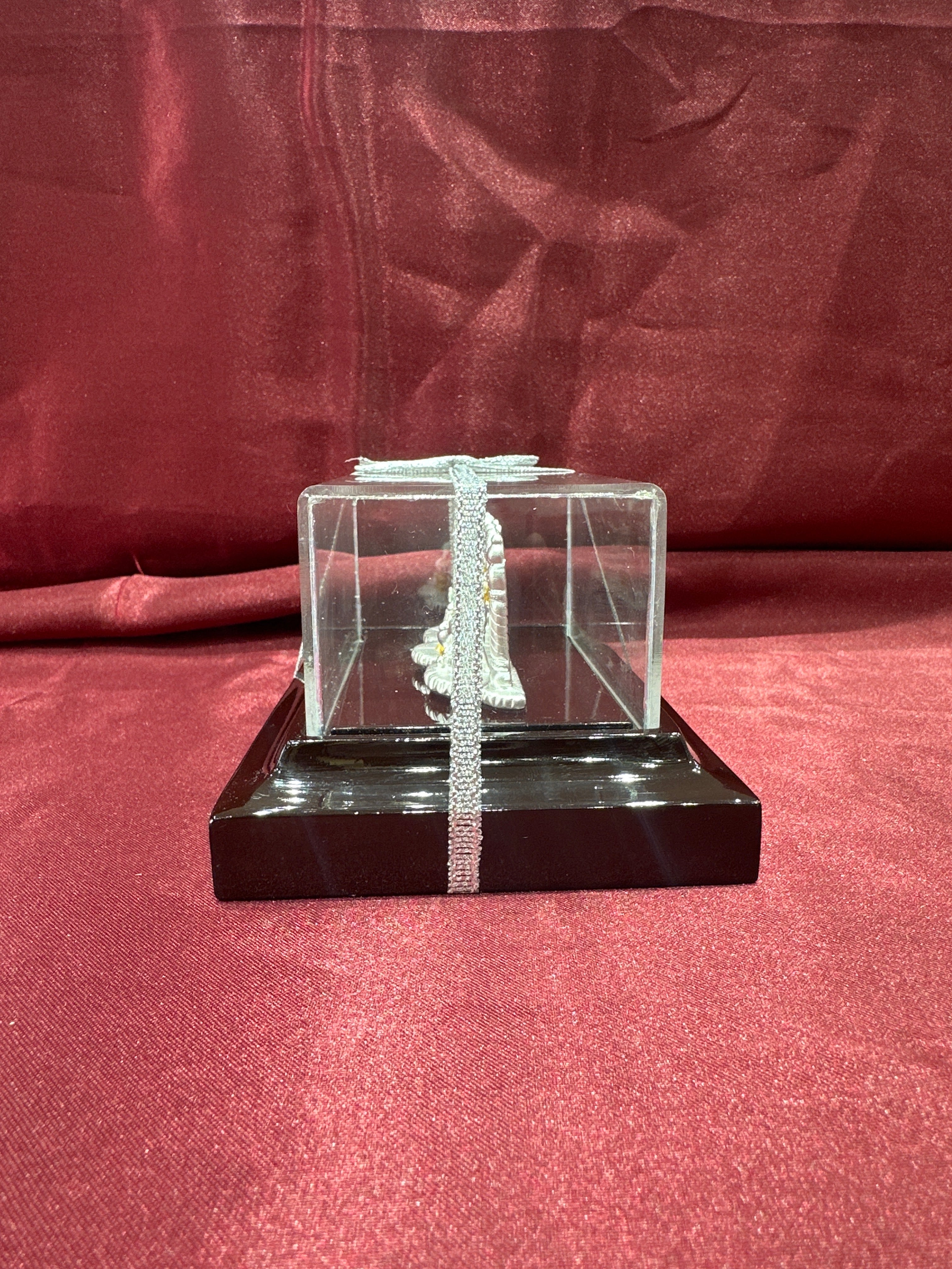 Pure Silver Lakshmi Ganesh Saraswati ji Idol (Murti)