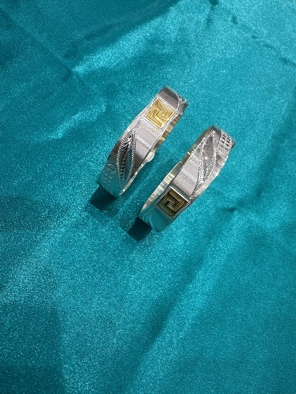 Designer Silver Bangles