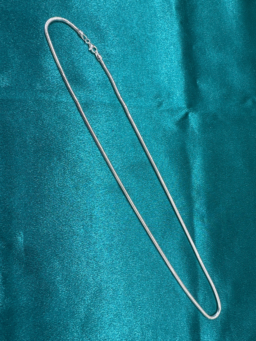 2mm snake silver chain