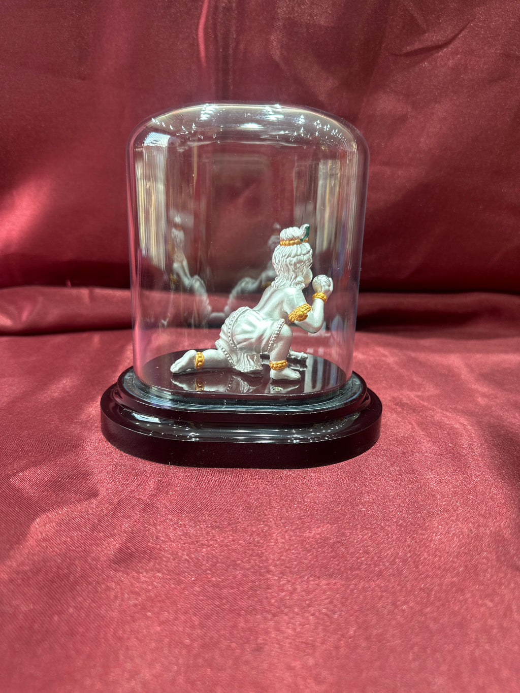 Pure Silver Krishna Ji Idol (Murti)