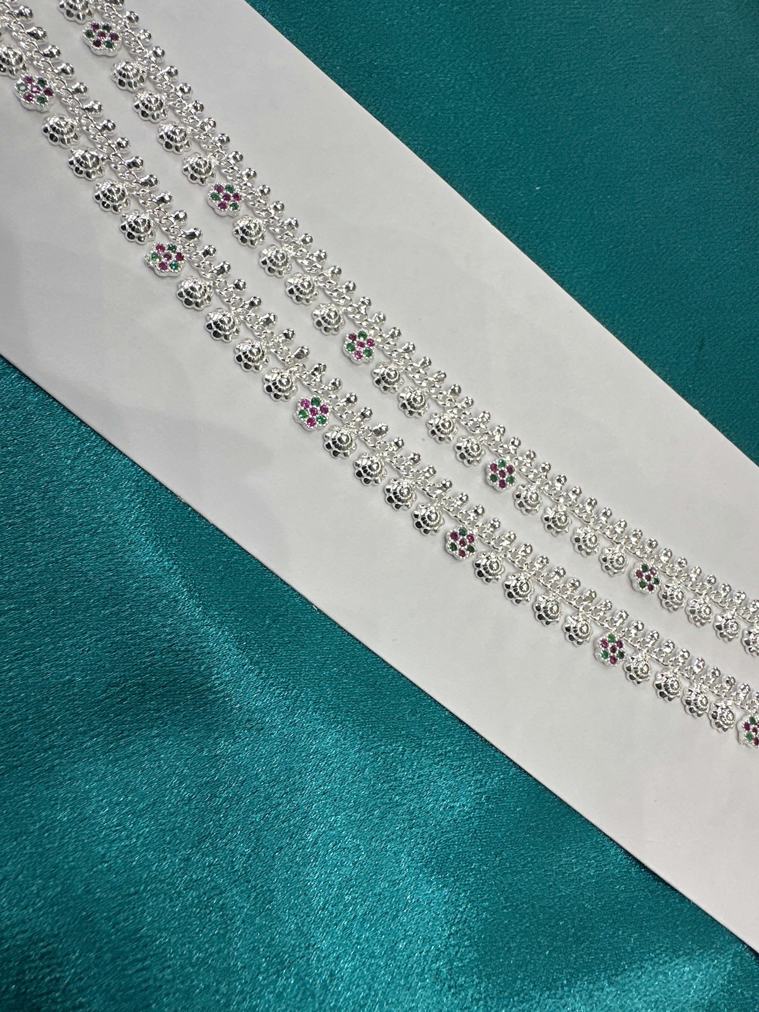 Women’s Fancy/Traditional Silver Anklet
