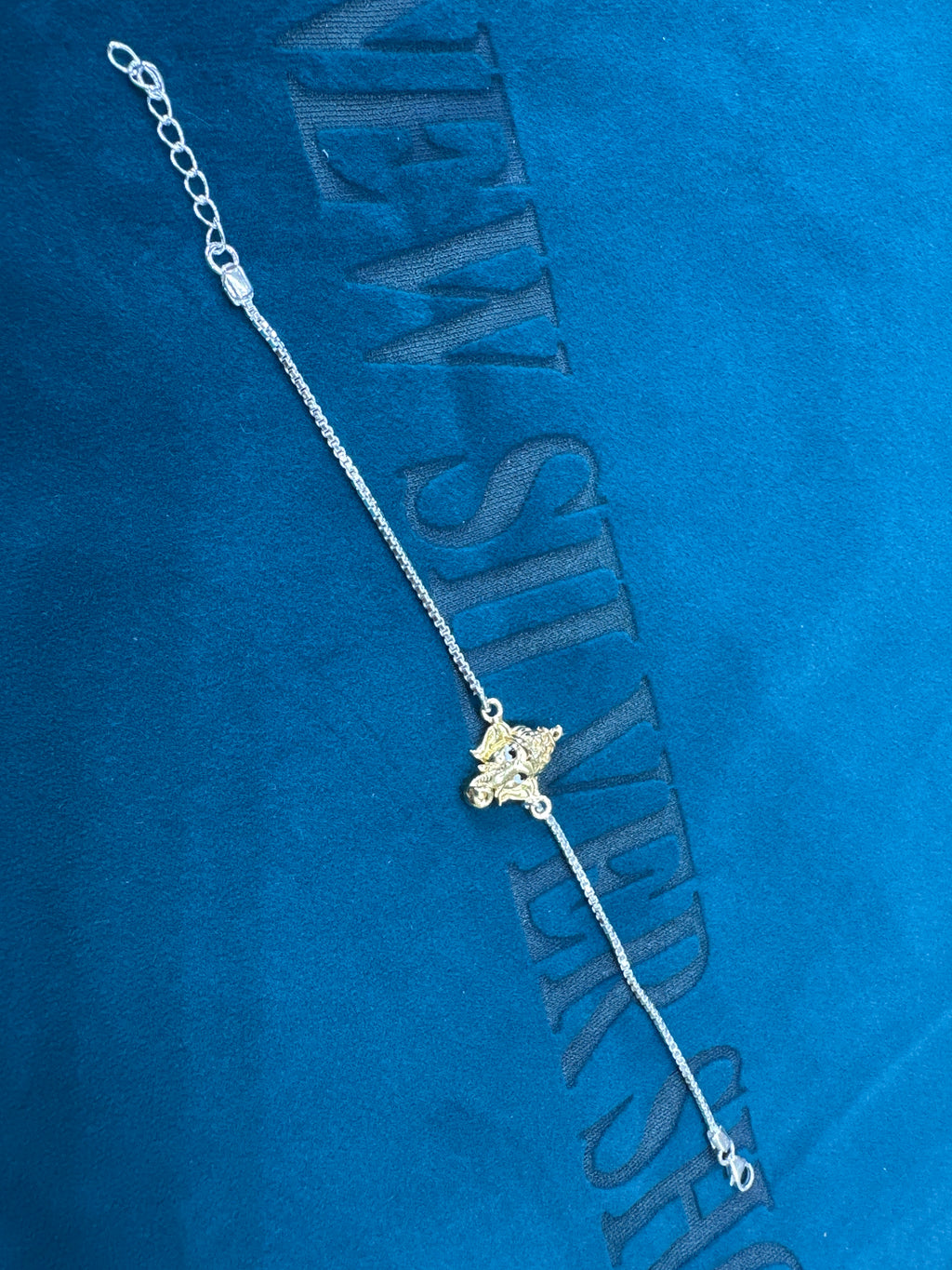 Silver Fancy Rakhi