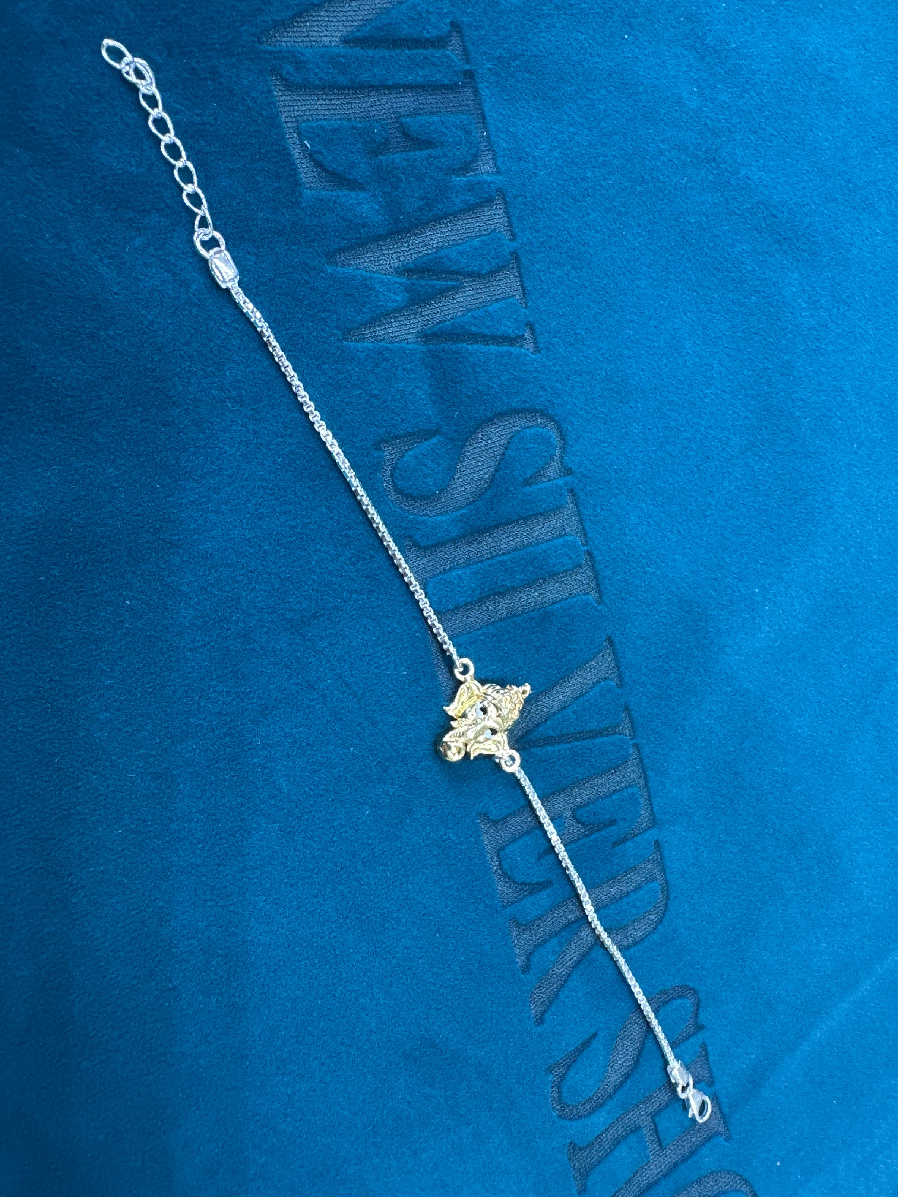 Silver Fancy Rakhi
