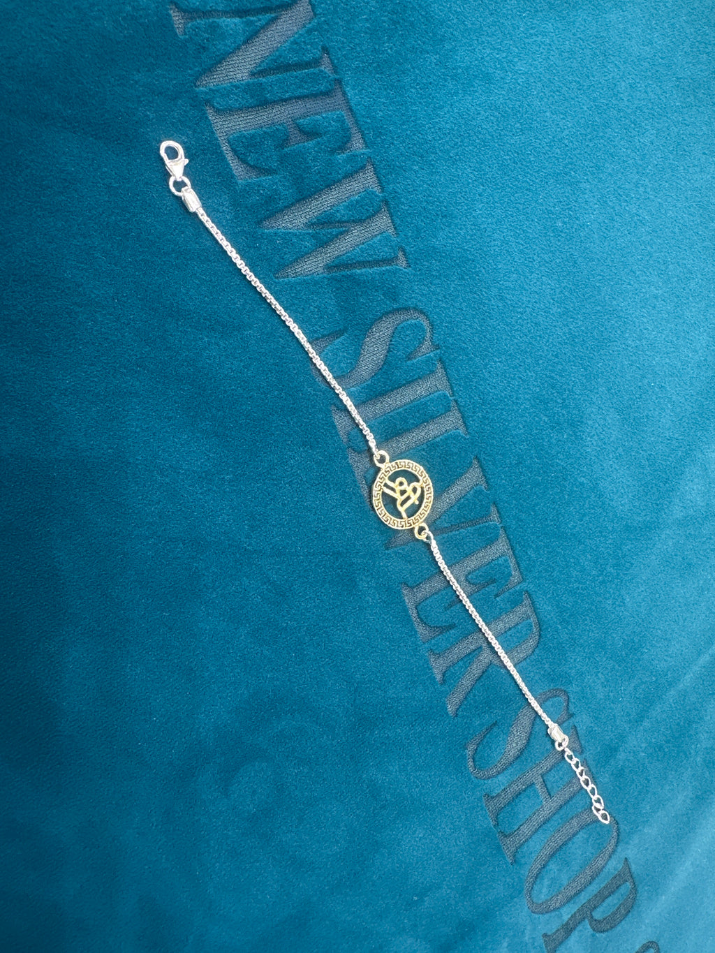 Silver Fancy Rakhi