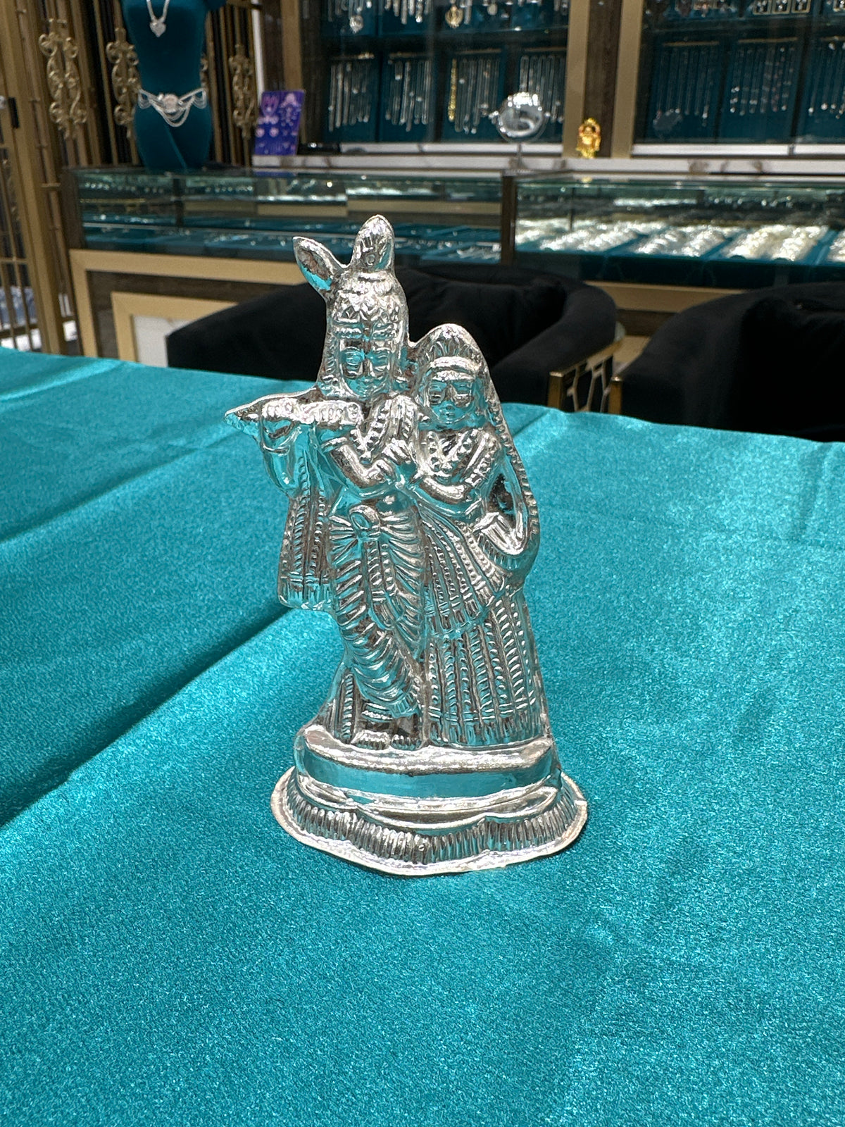 Silver Rada Krishan Ji Idol