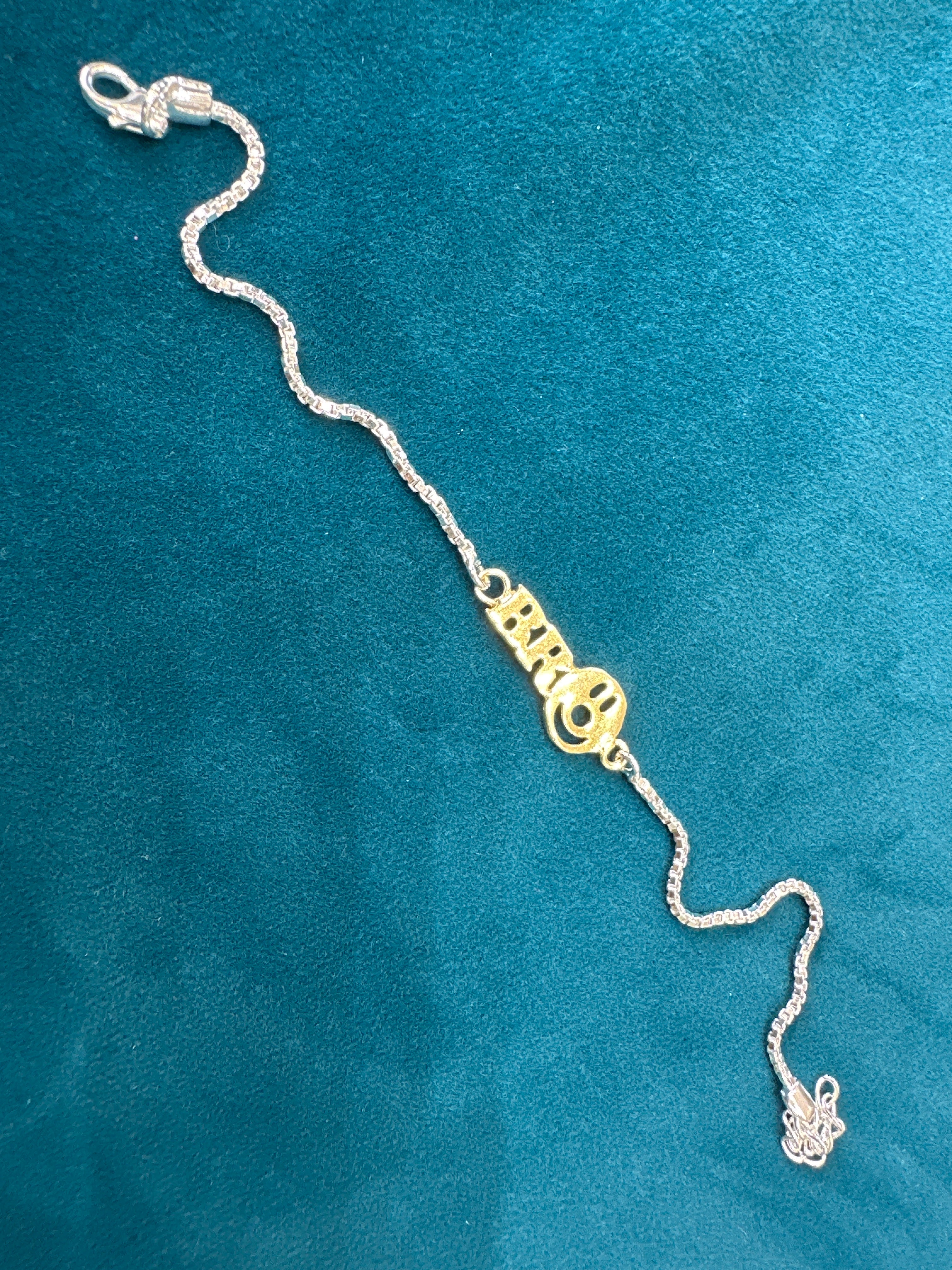 Silver Fancy Rakhi