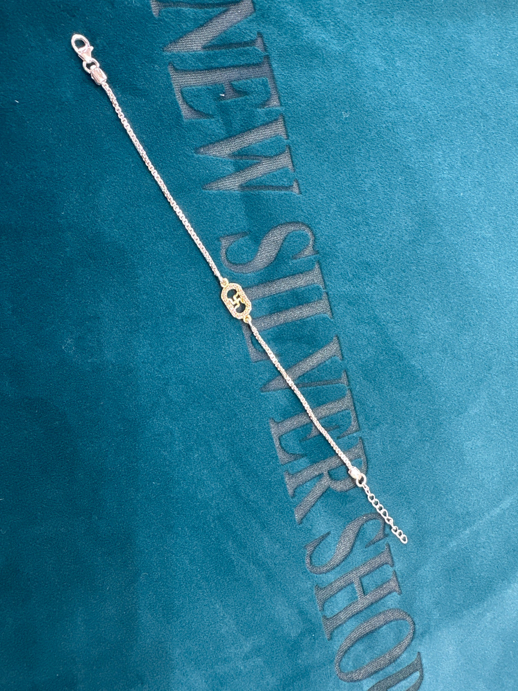 Silver Fancy Rakhi