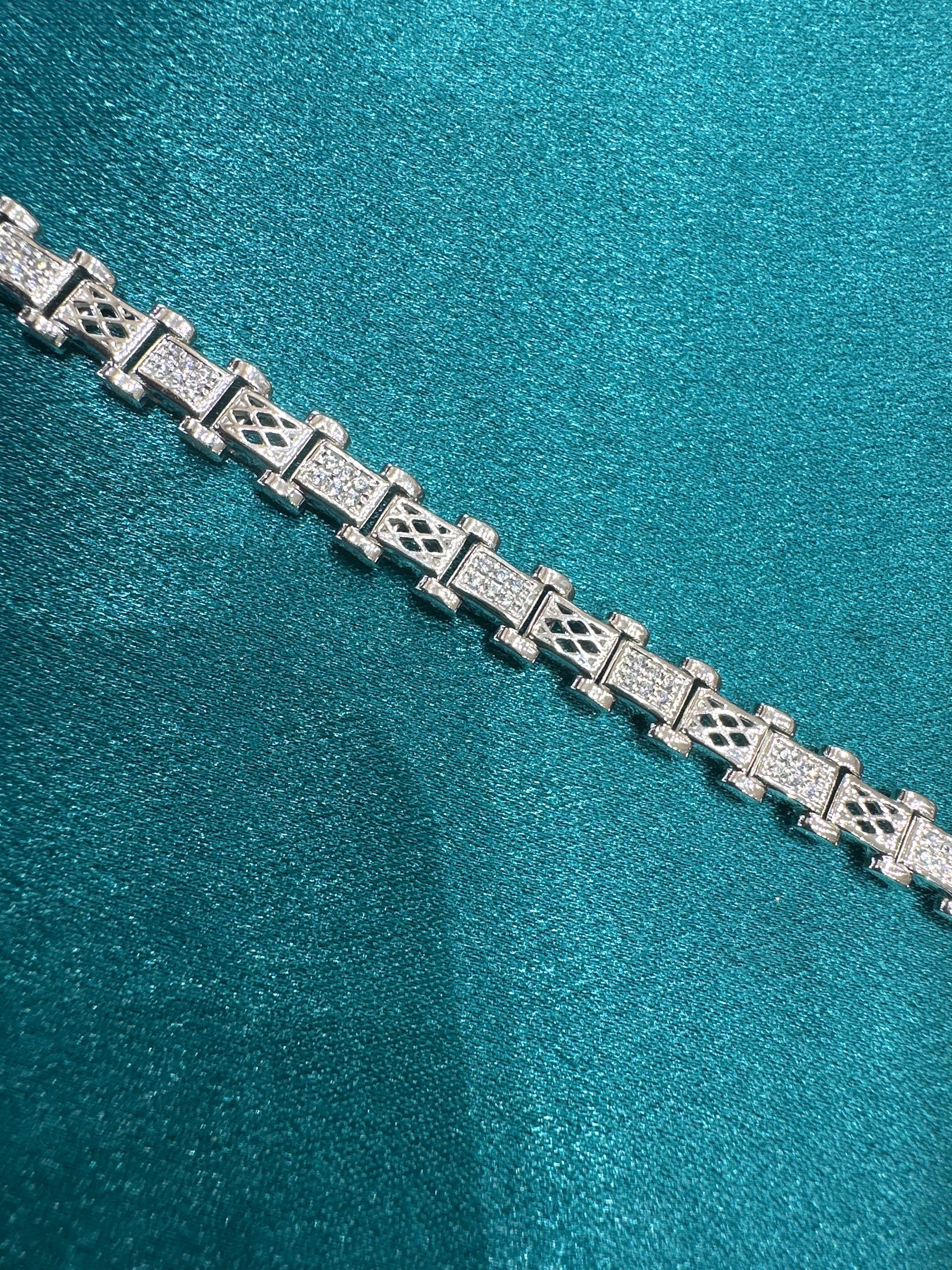 Men’s Designer Silver Bracelet (7mm)