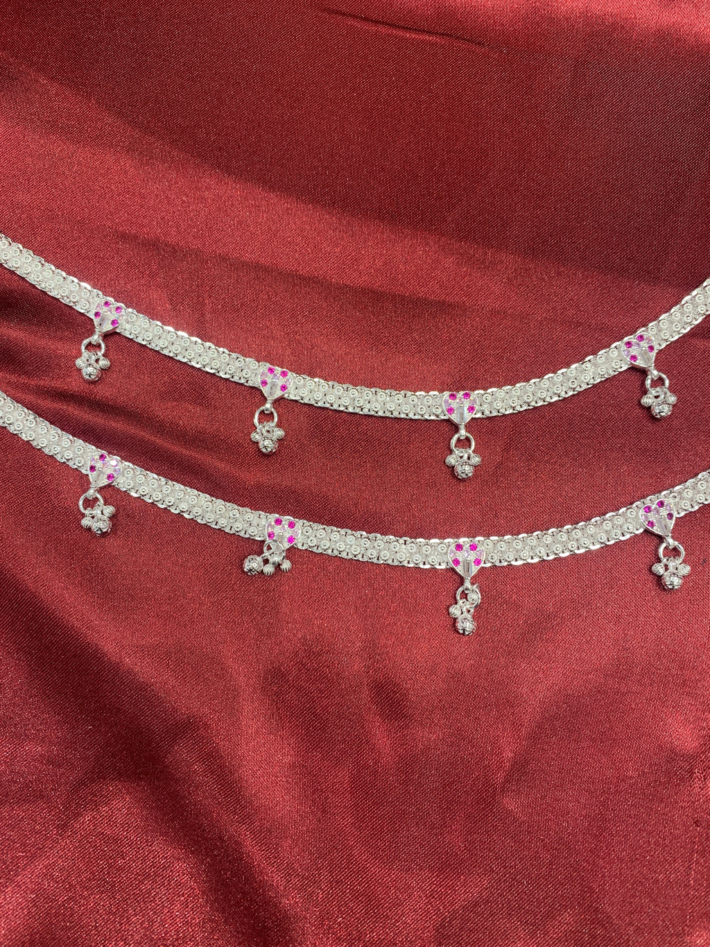 Women’s Fancy/Traditional Silver Anklet
