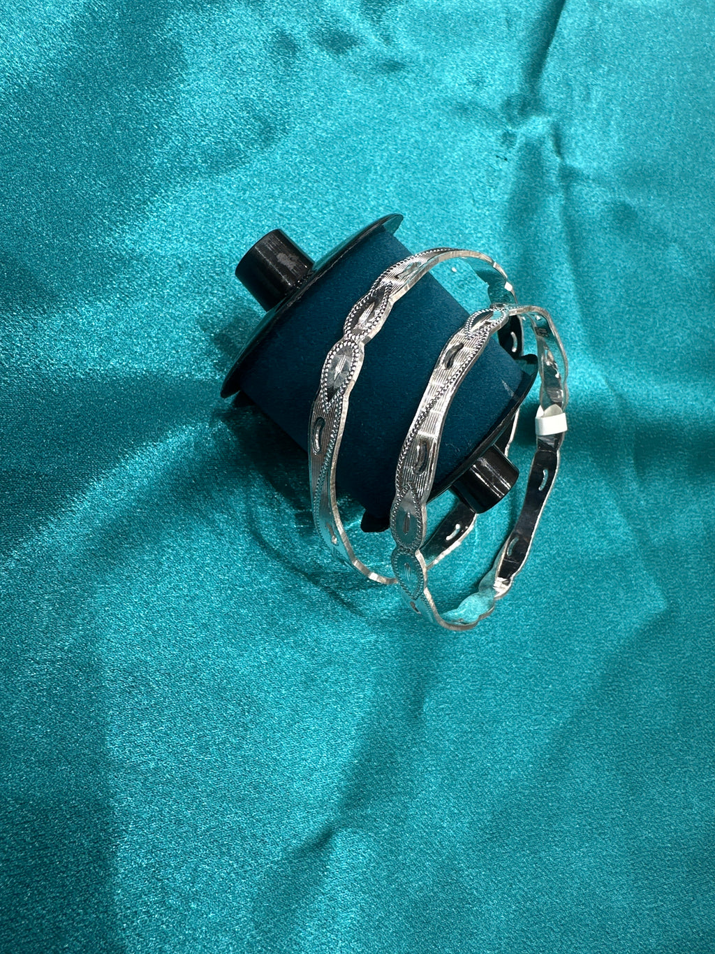 Designer Silver Bangles