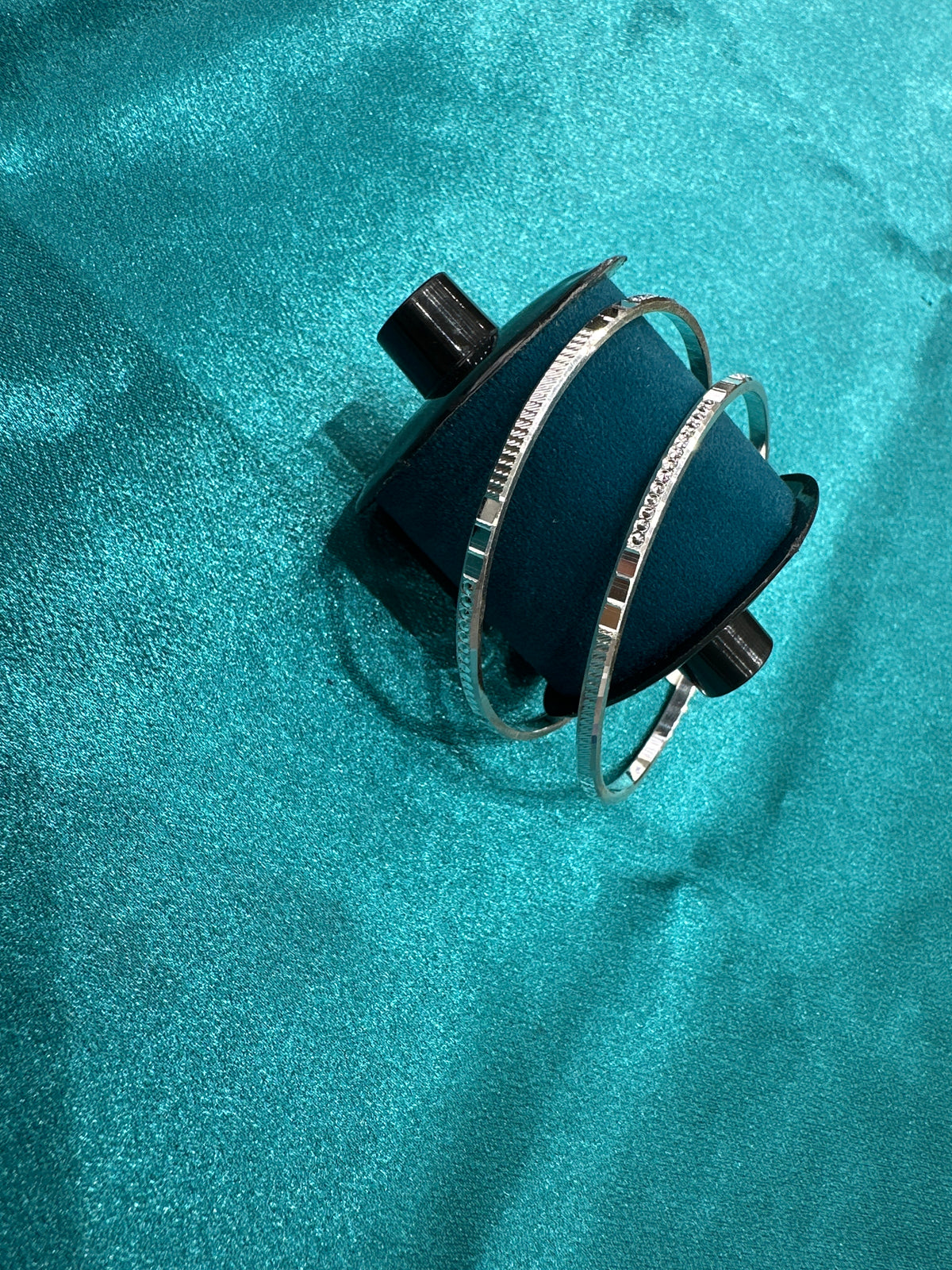 Designer Silver Bangles