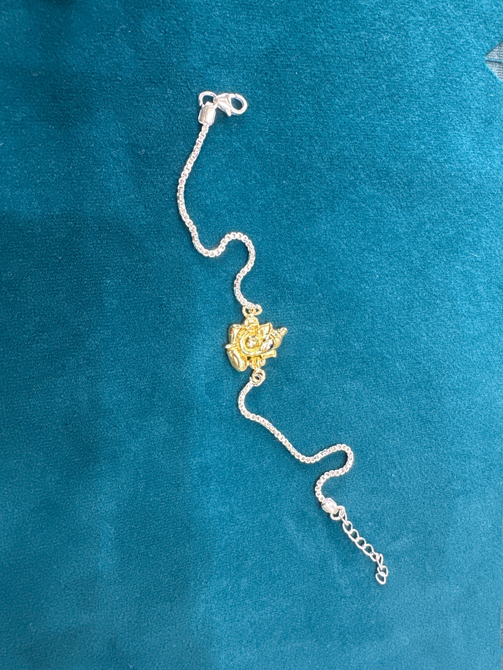 Silver Fancy Rakhi