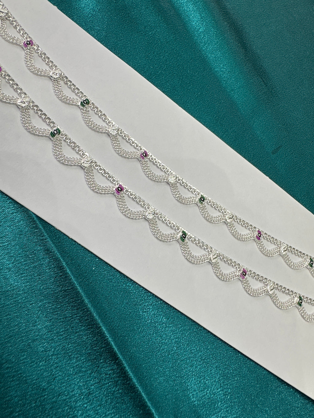 Women’s Fancy/Traditional Silver Anklet