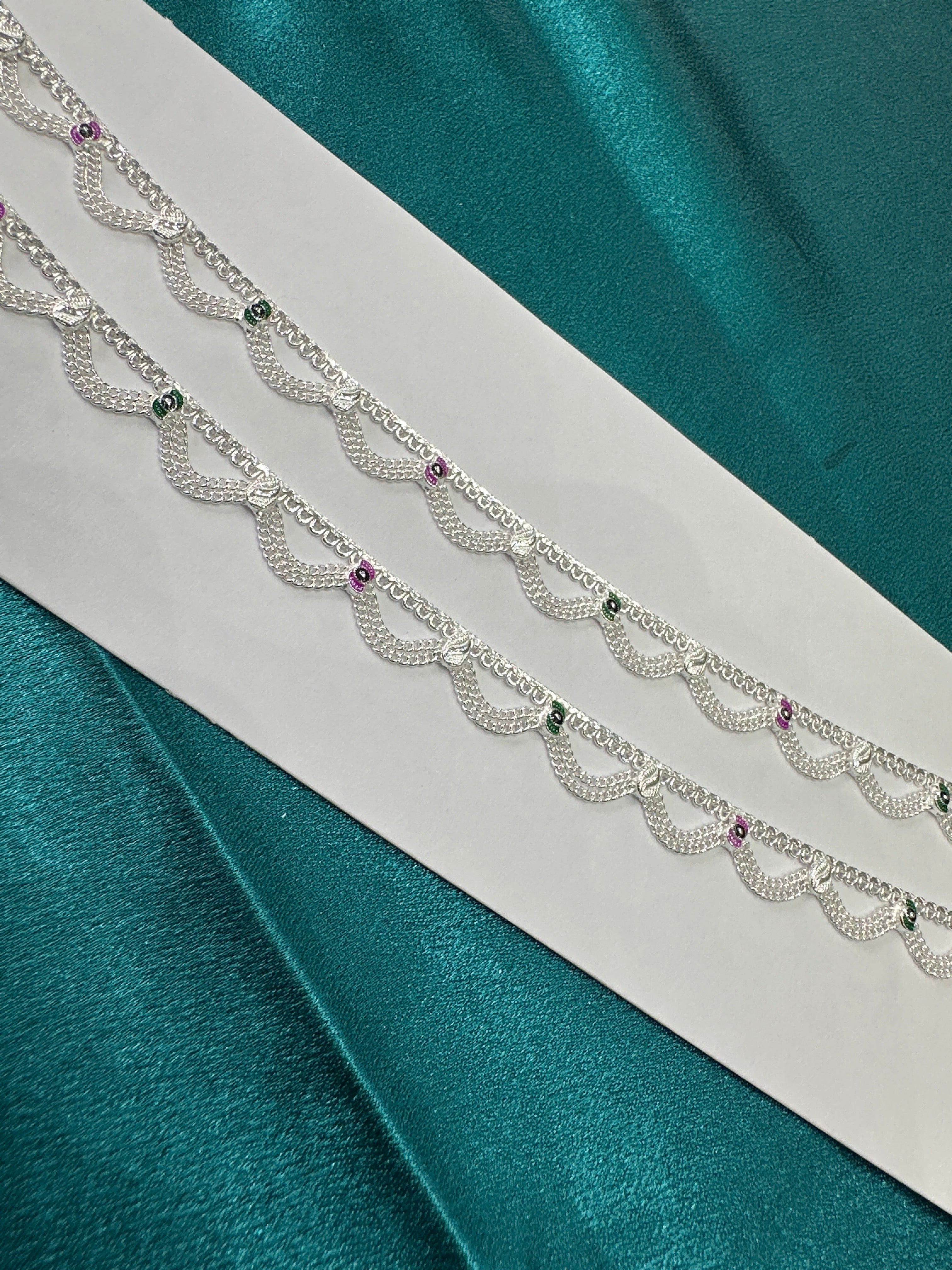 Women’s Fancy/Traditional Silver Anklet