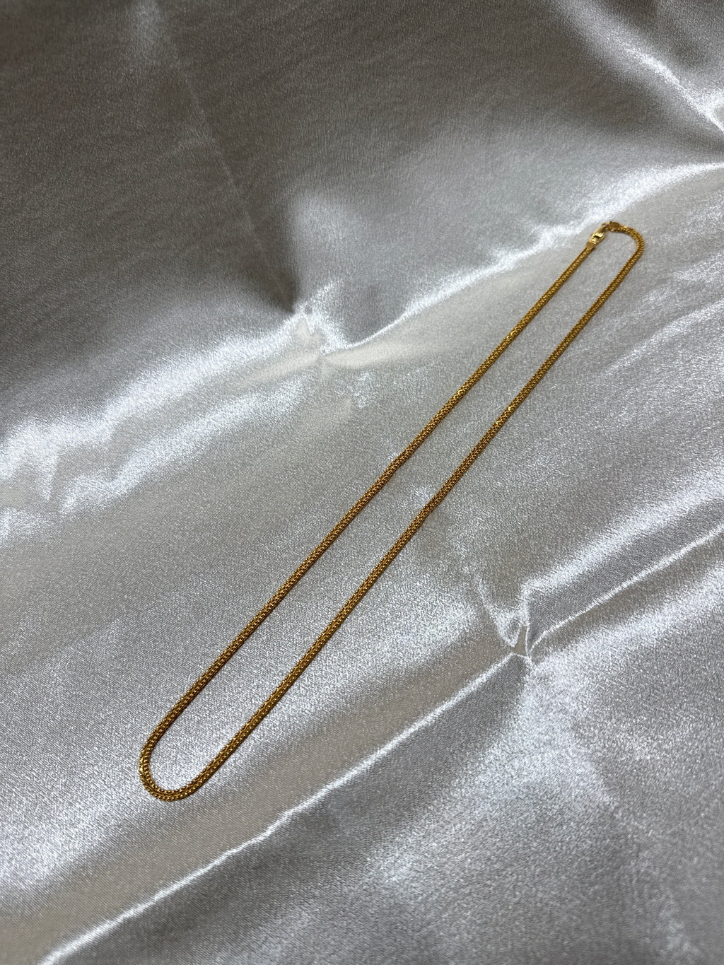 22K Gold Chain (Snake Design)
