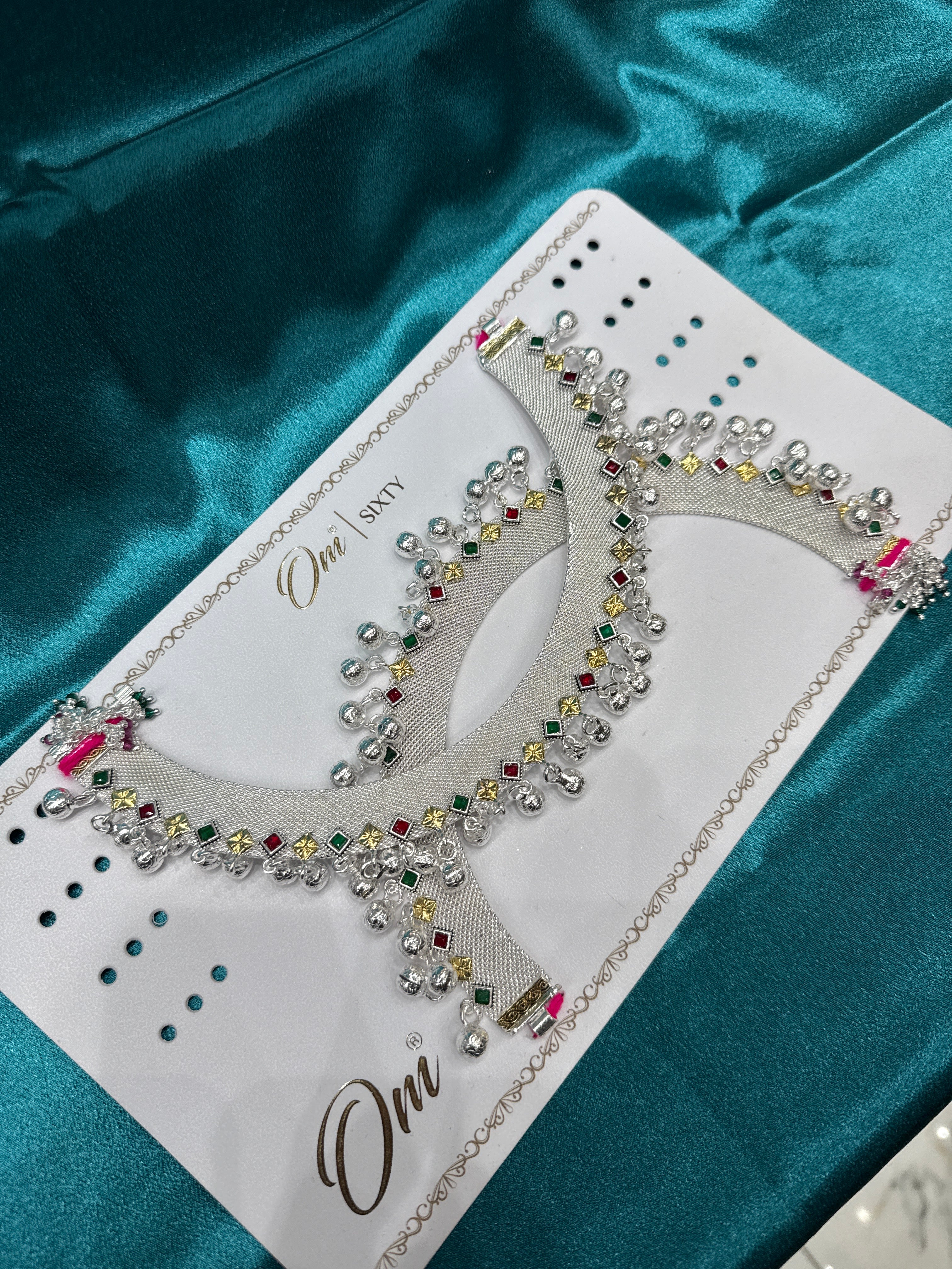 Women’s Traditional Heavy Weight Silver Anklet