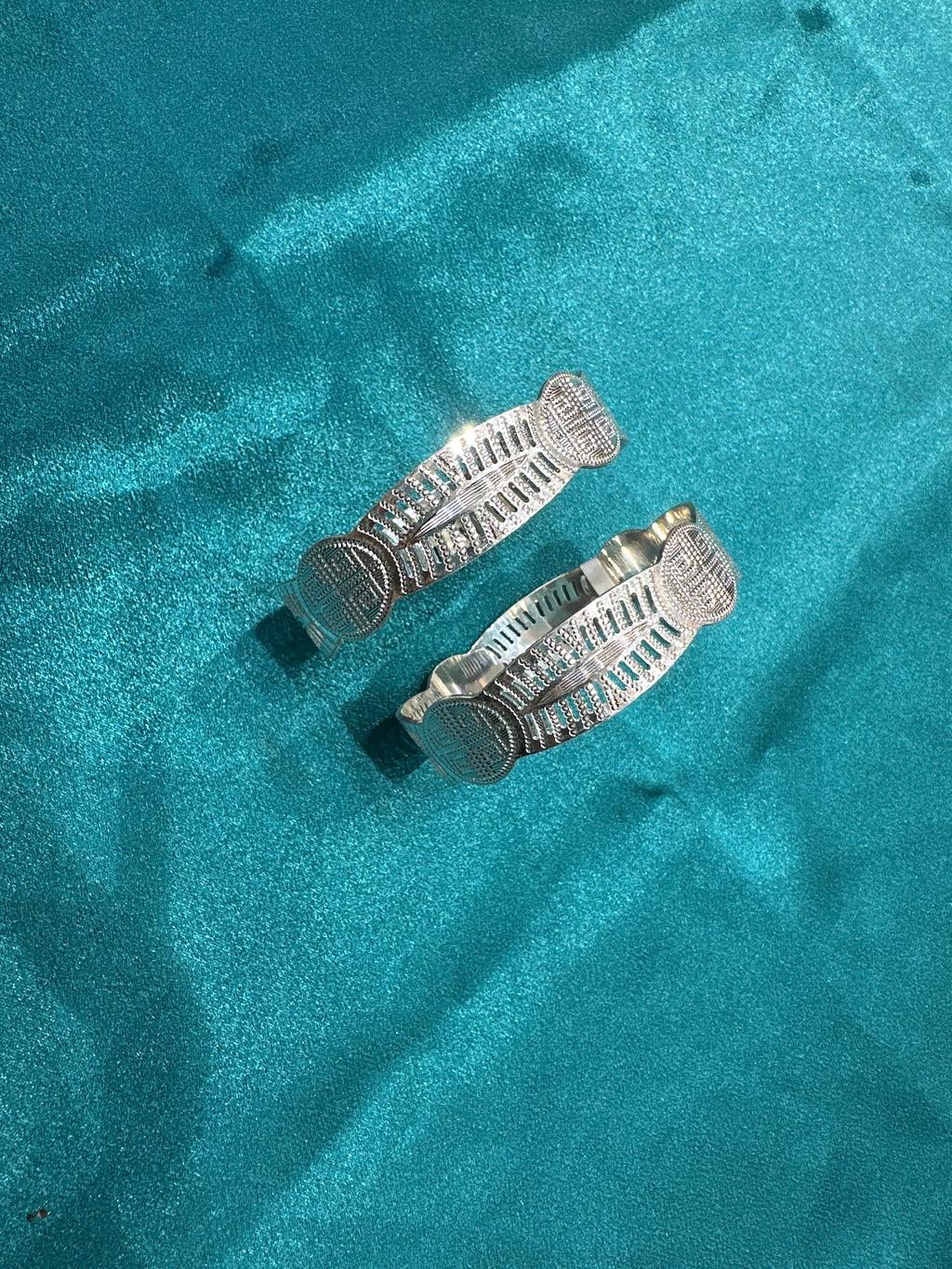 Designer Silver Bangles