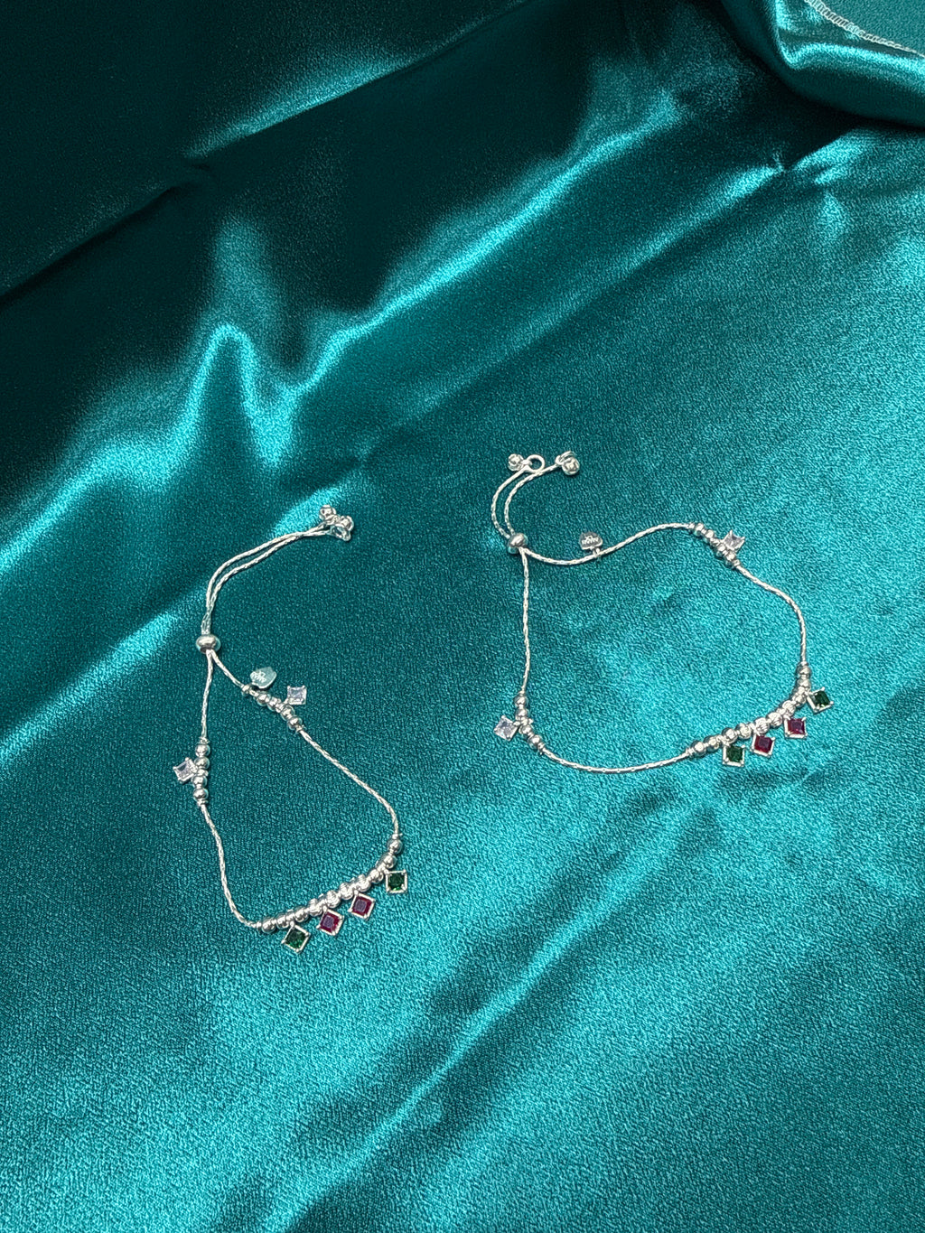 Women’s Fancy/Traditional Adjustable Silver Anklet