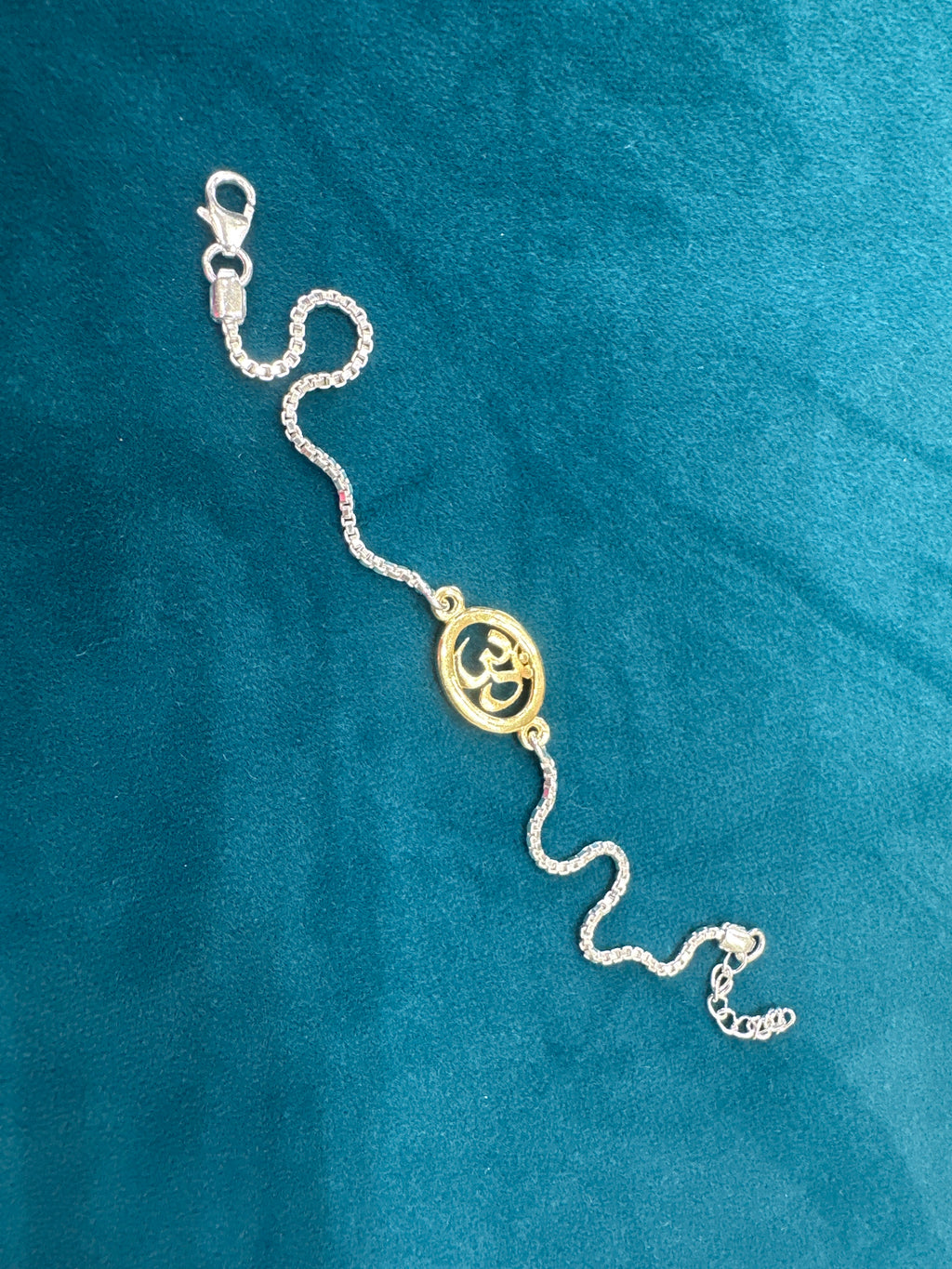 Silver Fancy Rakhi