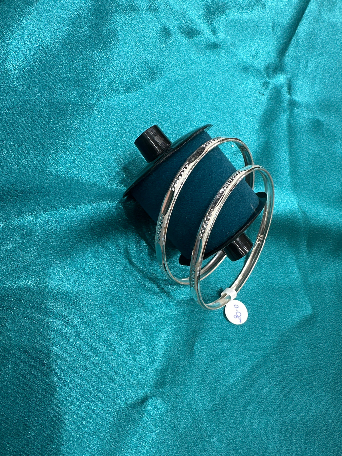 Designer Silver Bangles