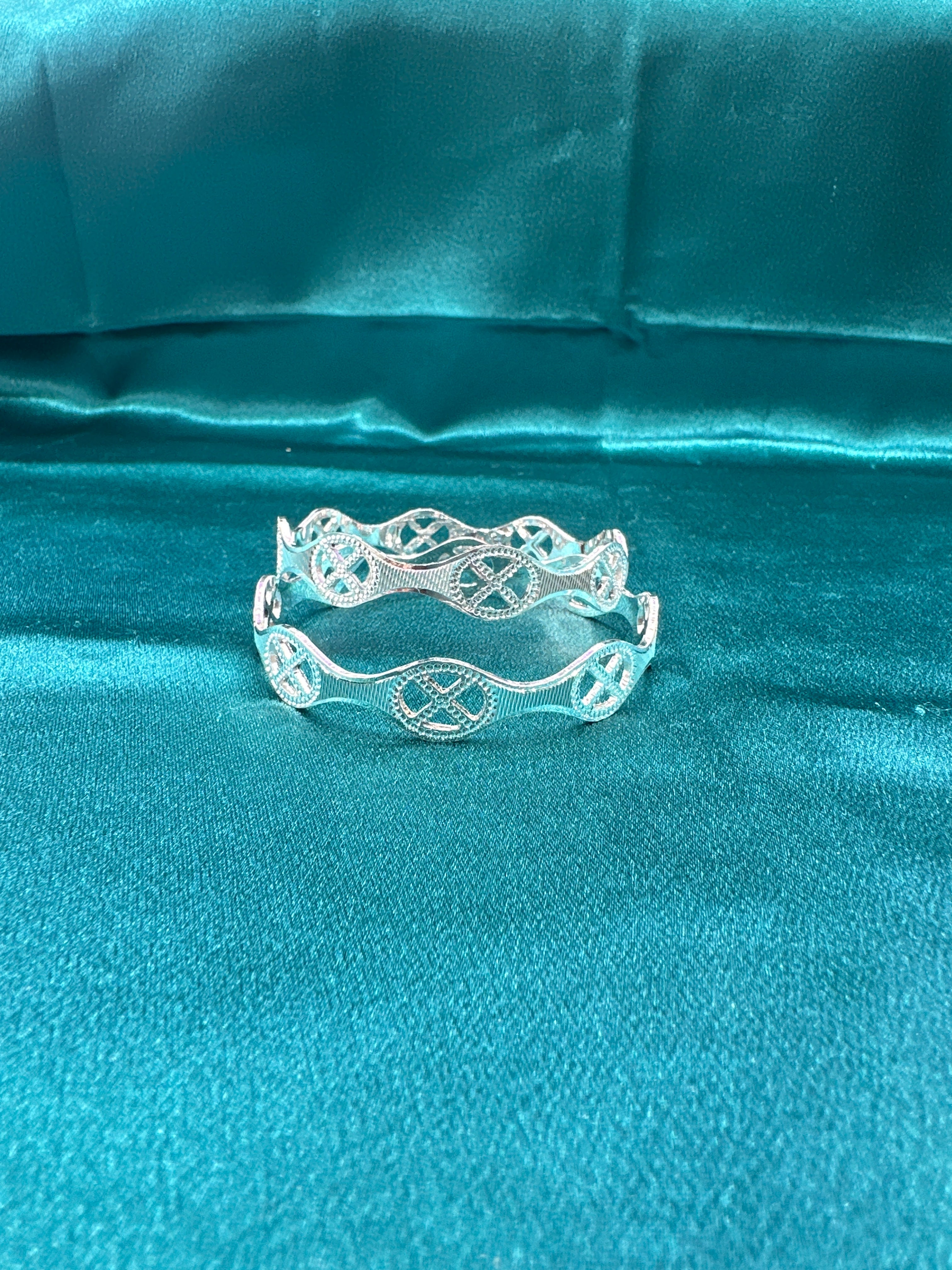 Designer Silver Bangles