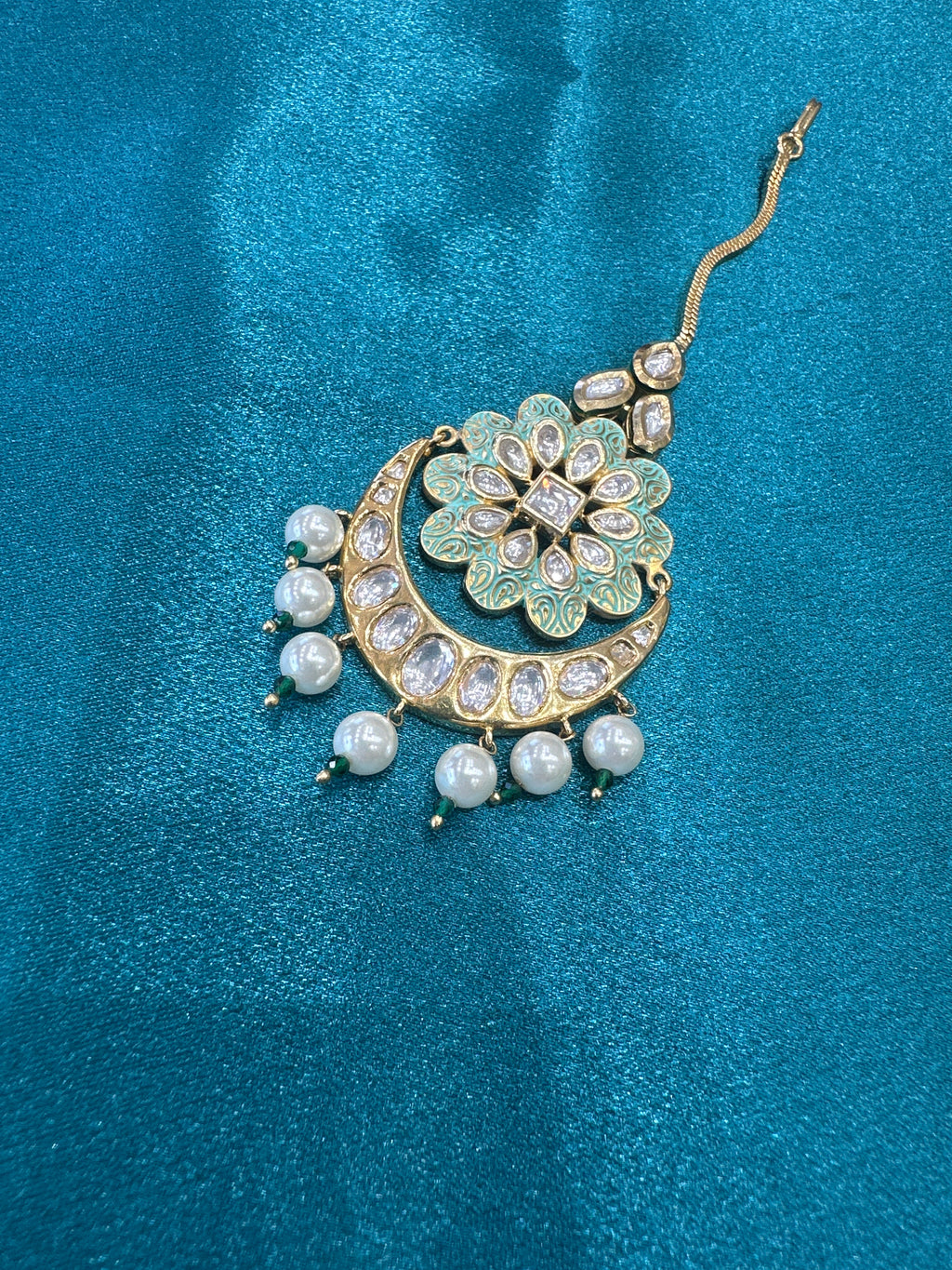 Silver Tikka with Gold plating
