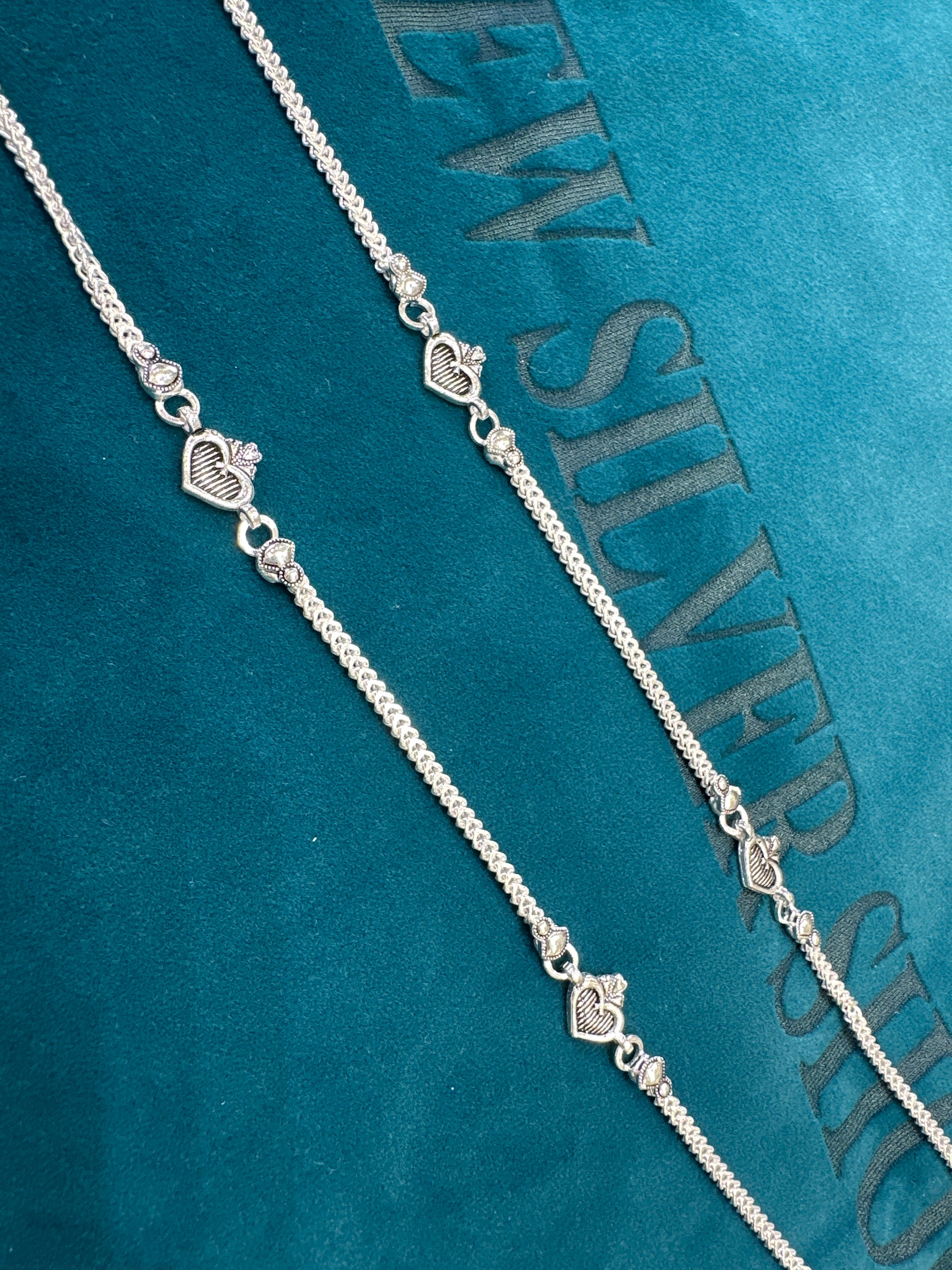 Women’s Fancy/Traditional Silver Anklet