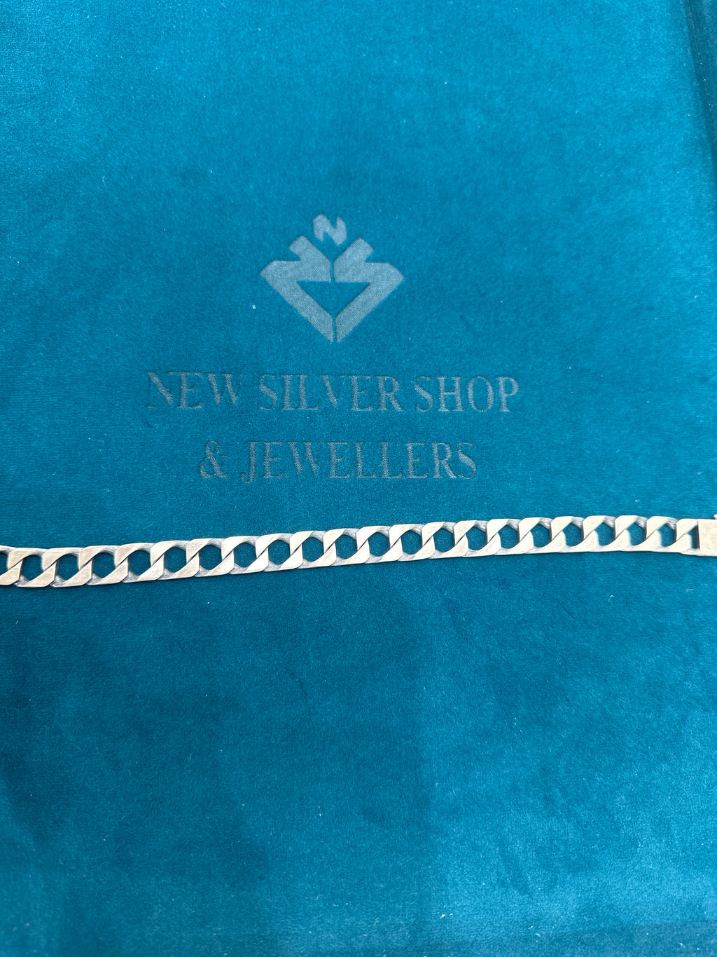 Men’s Designer Silver Bracelet (10mm)