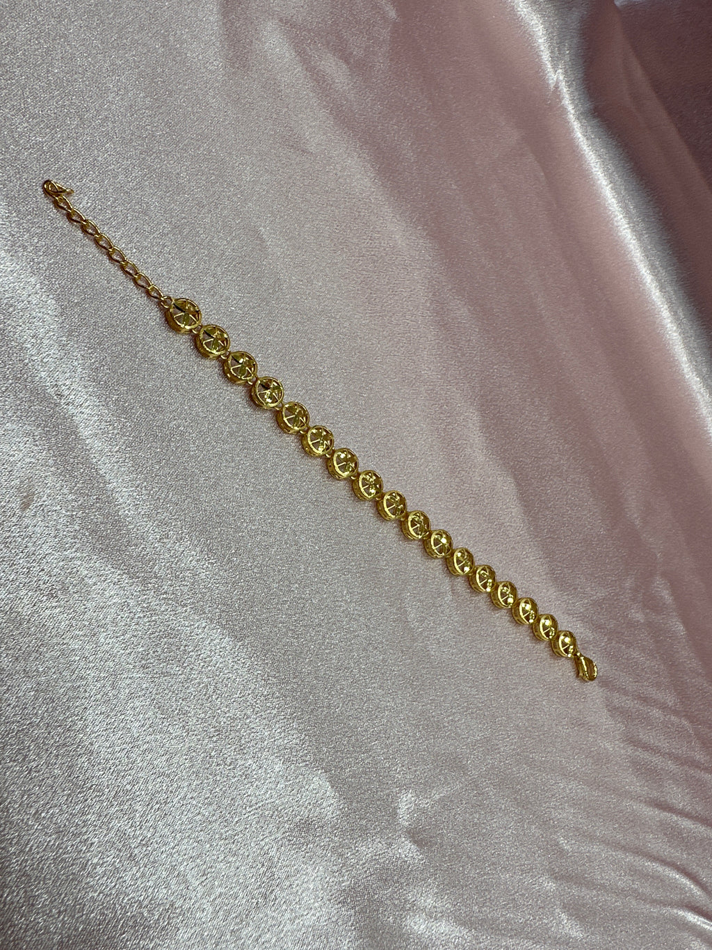 Women’s Fancy Silver Gold plated 925 Bracelet