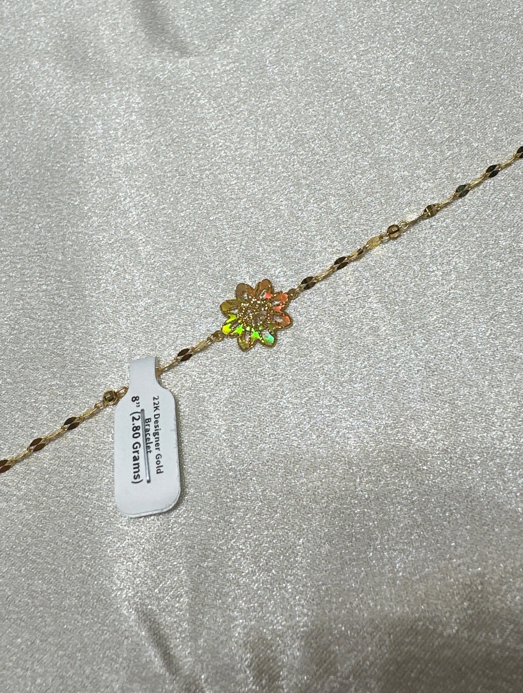 22K Designer Gold Bracelet
