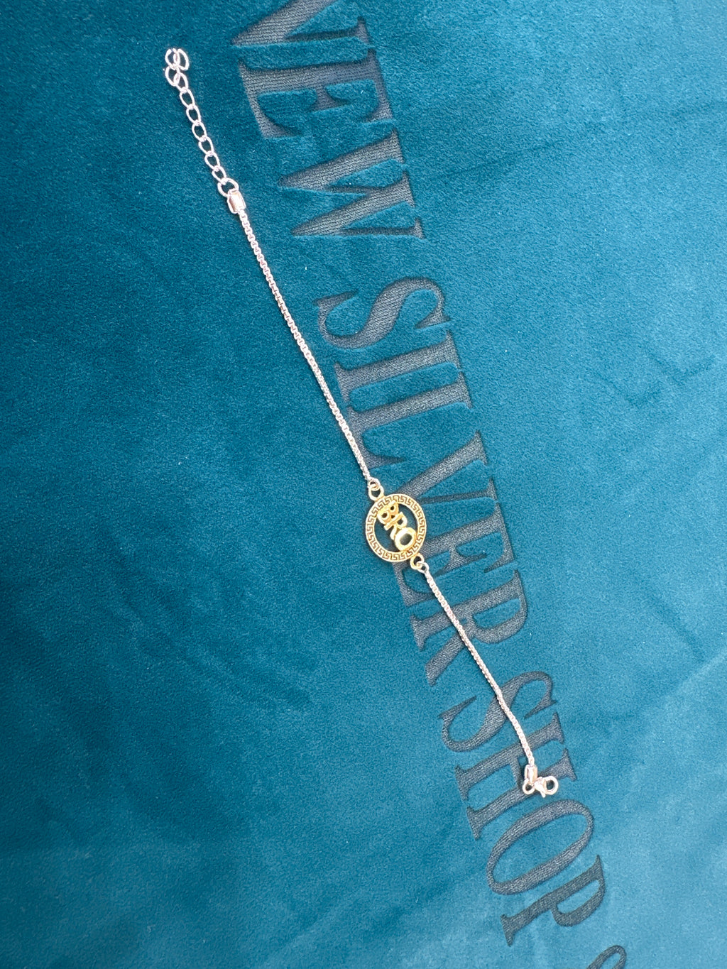 Silver Fancy Rakhi