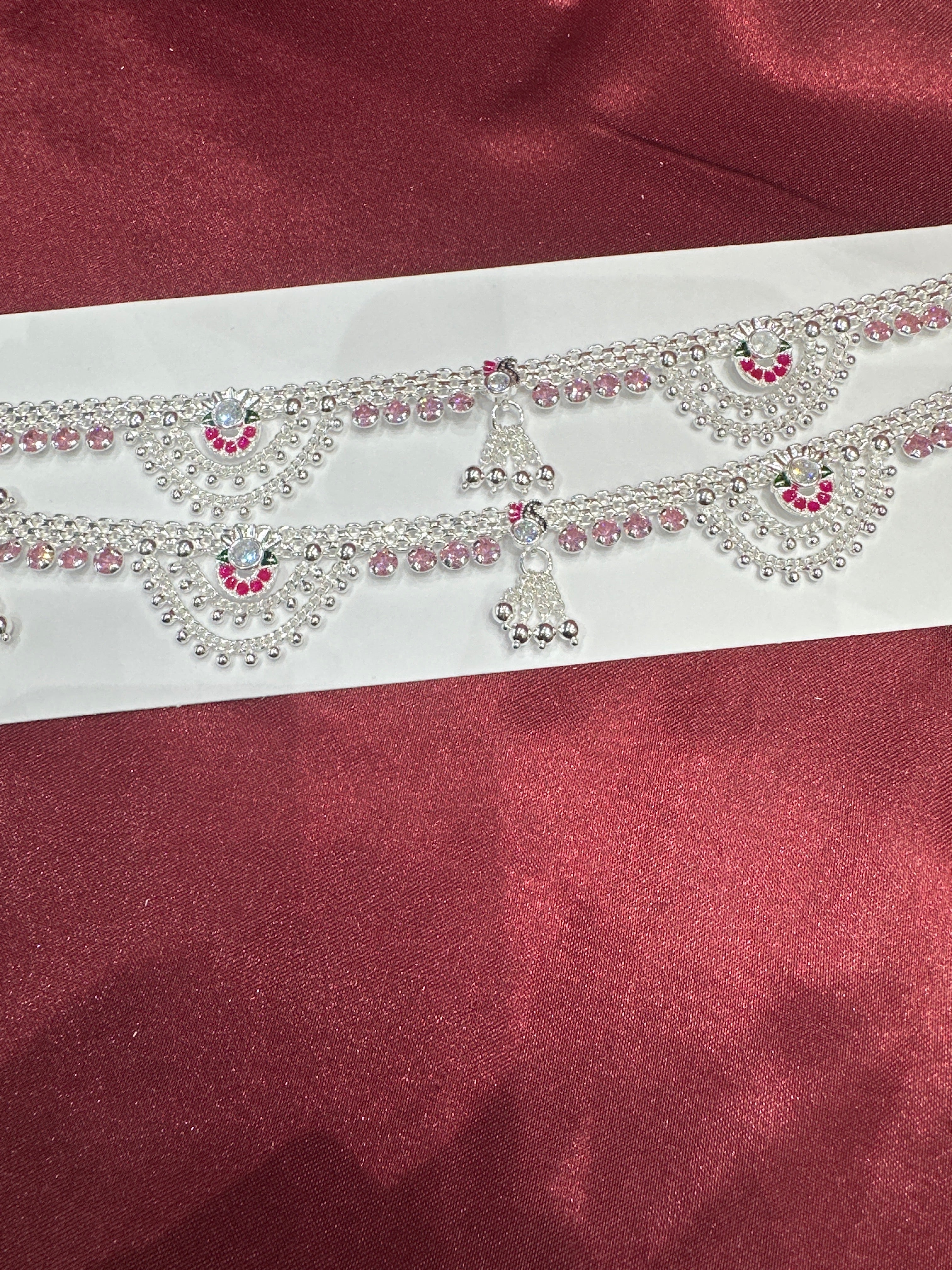 Women’s Fancy/Traditional Silver Anklet