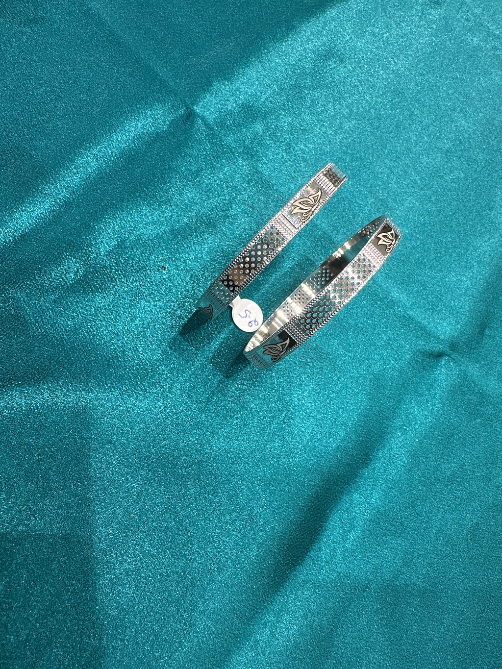 Designer Silver Bangles