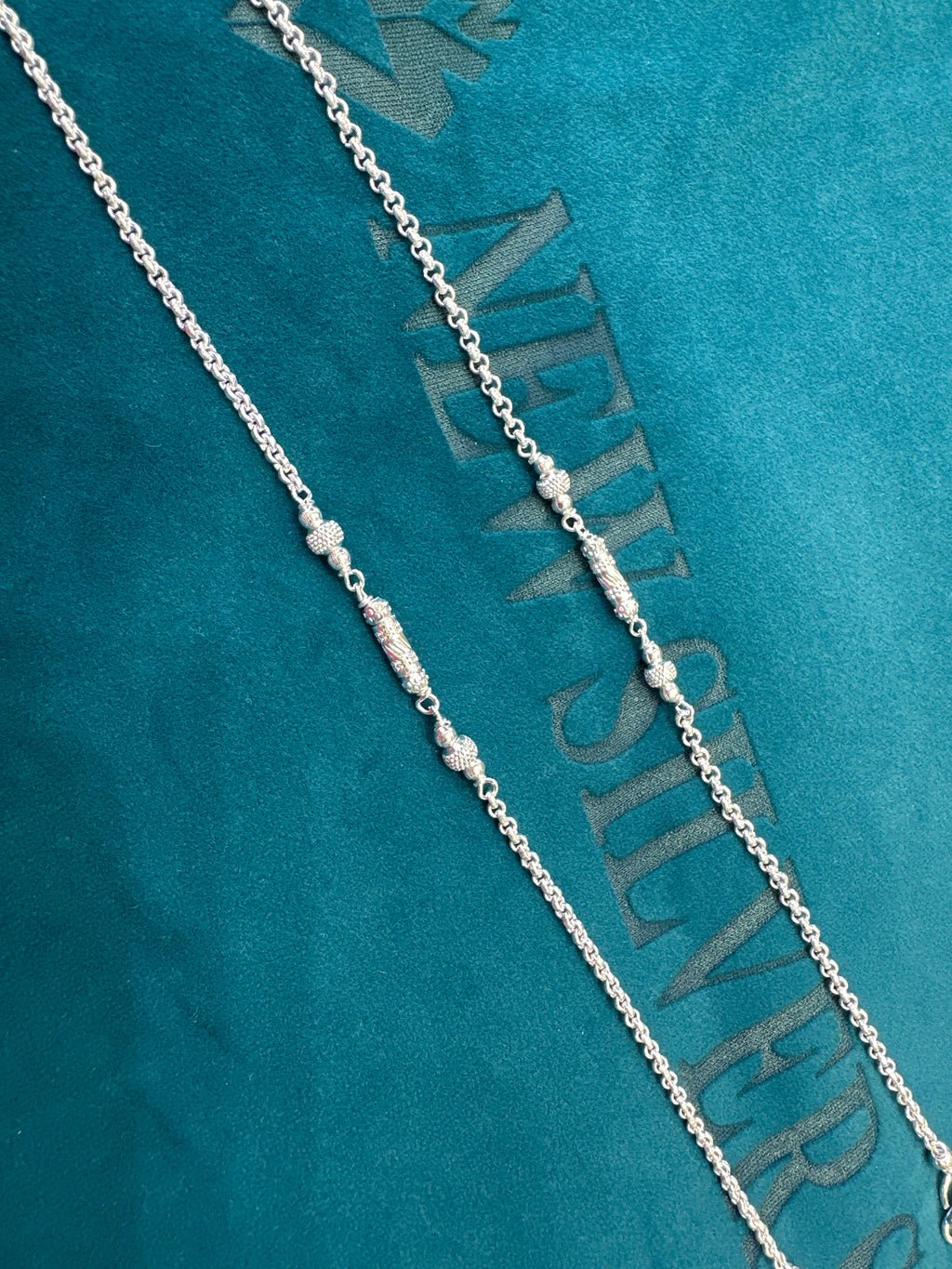 Women’s Fancy/Traditional Silver Anklet